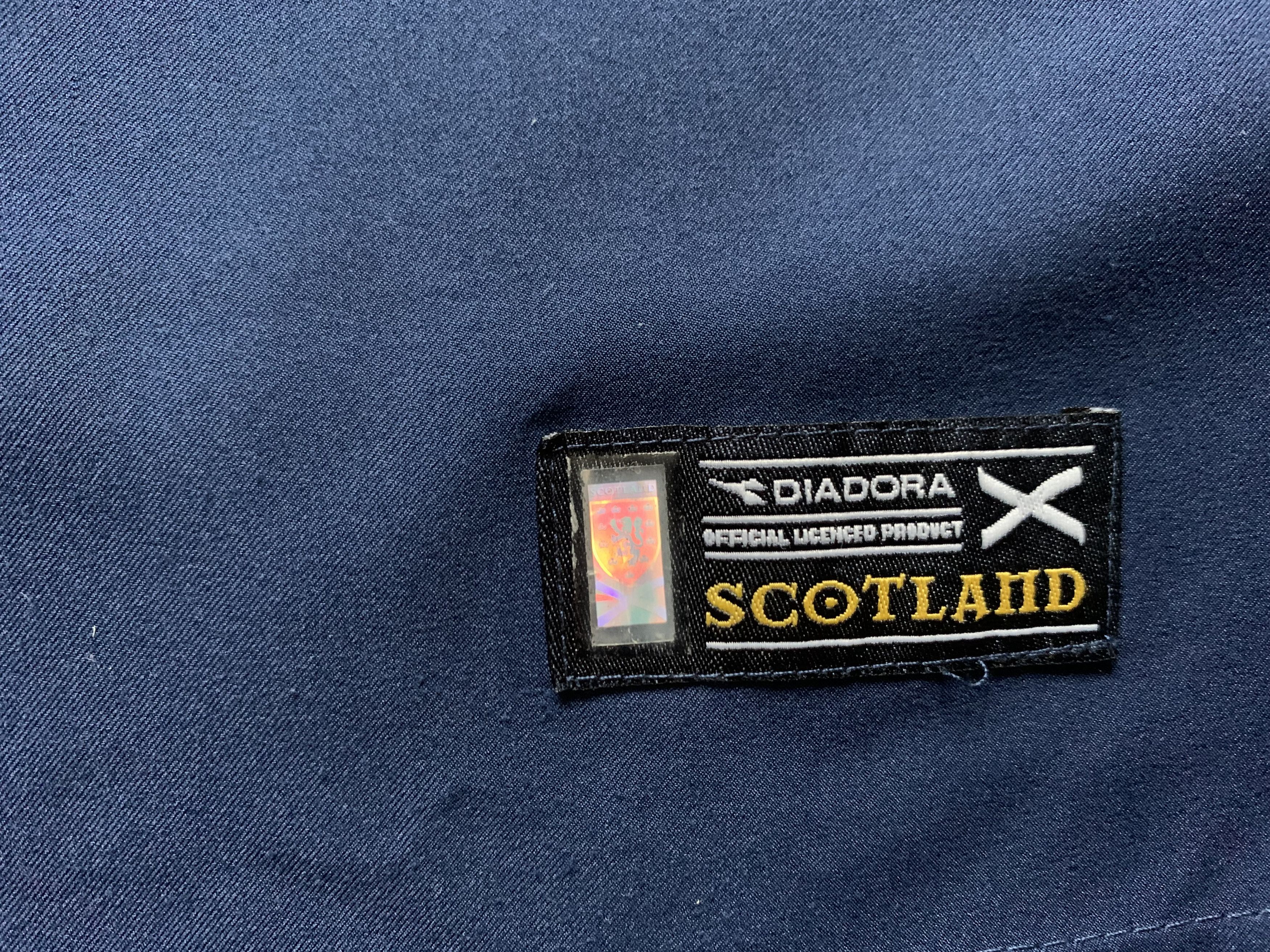 Diadora × Vintage Vintage Diadora Scotland Home Football Shirt 2003-2005 Size US XL / EU 56 / 4 - 9 Thumbnail