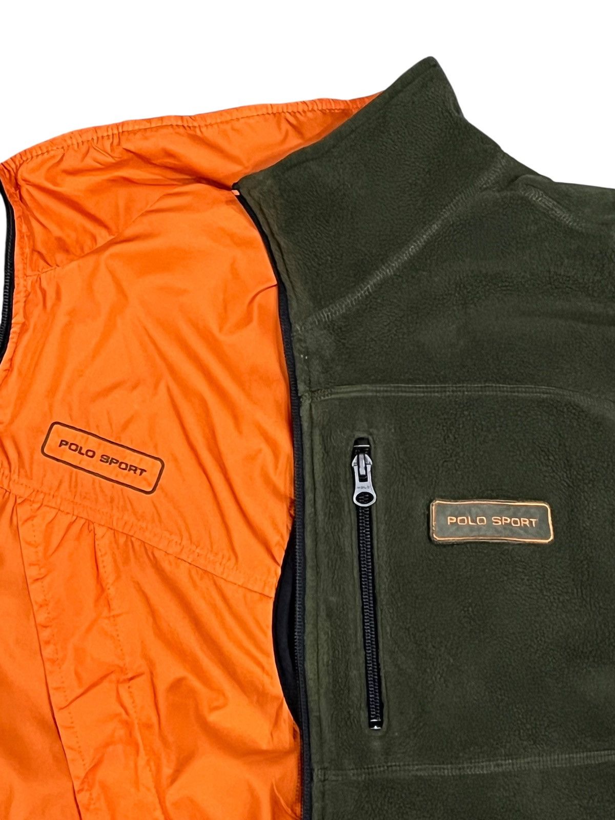 Polo Ralph Lauren 🔥Vintage POLO SPORT RL Polartec Thermal Pro Reversible Vest Size US M / EU 48-50 / 2 - 8 Thumbnail