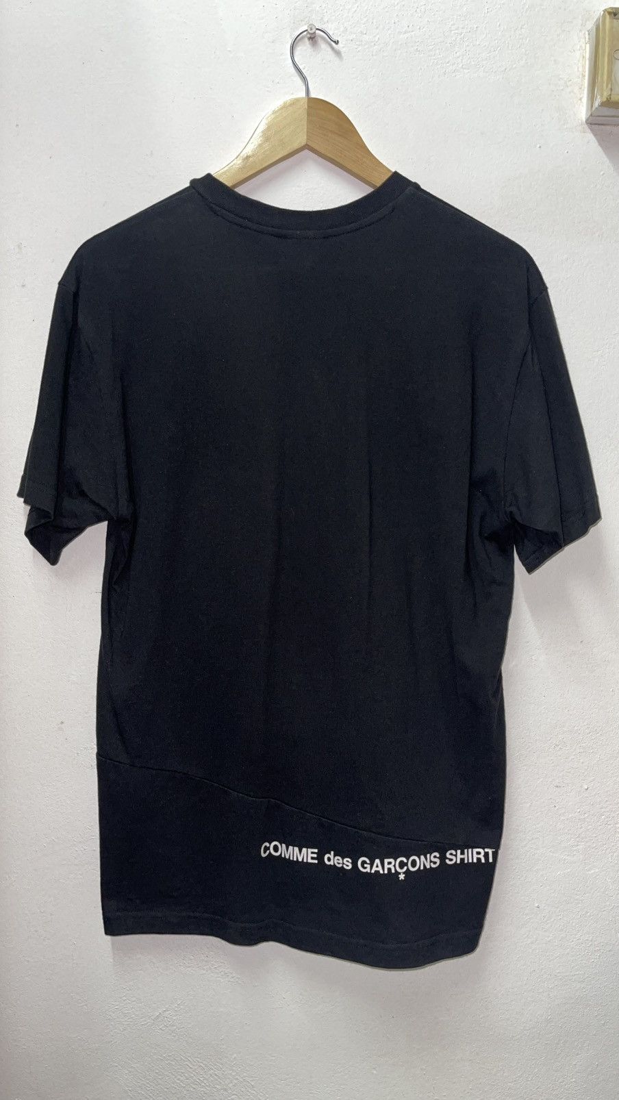 Comme des Garcons × Supreme Supreme CDG Split Box Logo Tee Size US S / EU 44-46 / 1 - 2 Thumbnail