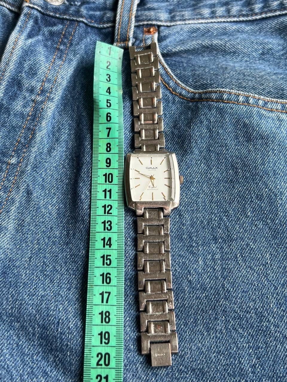 Japanese Brand × Vintage Vintage Japanese style 90s Omax Japan Watch Futuristic Steel Size ONE SIZE - 8 Thumbnail