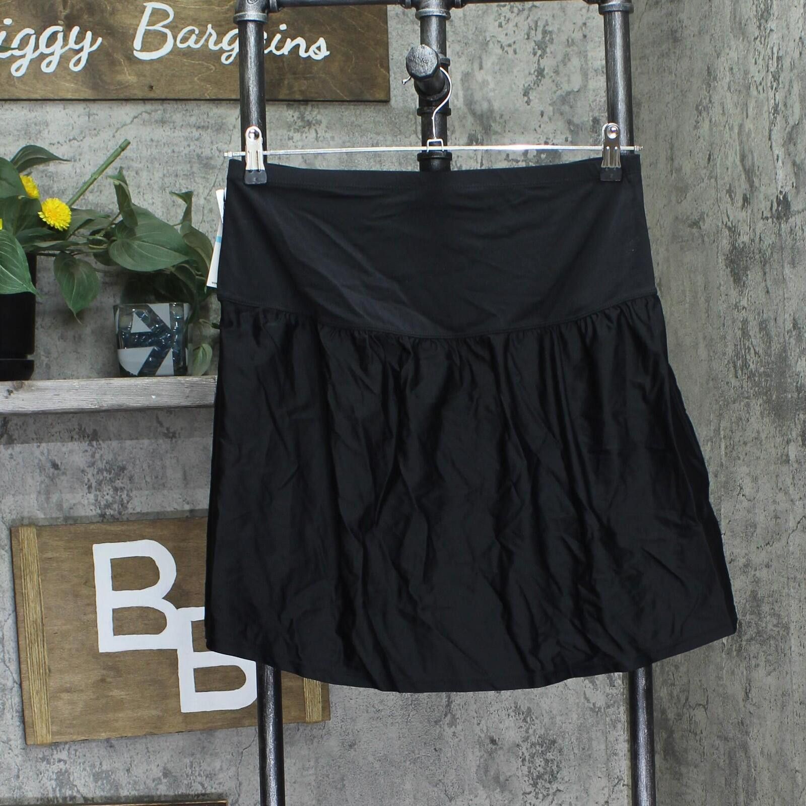Other Island Escape Skirt High-waist Swim Bottom 770068 Black 20w Size ONE SIZE - 2 Thumbnail