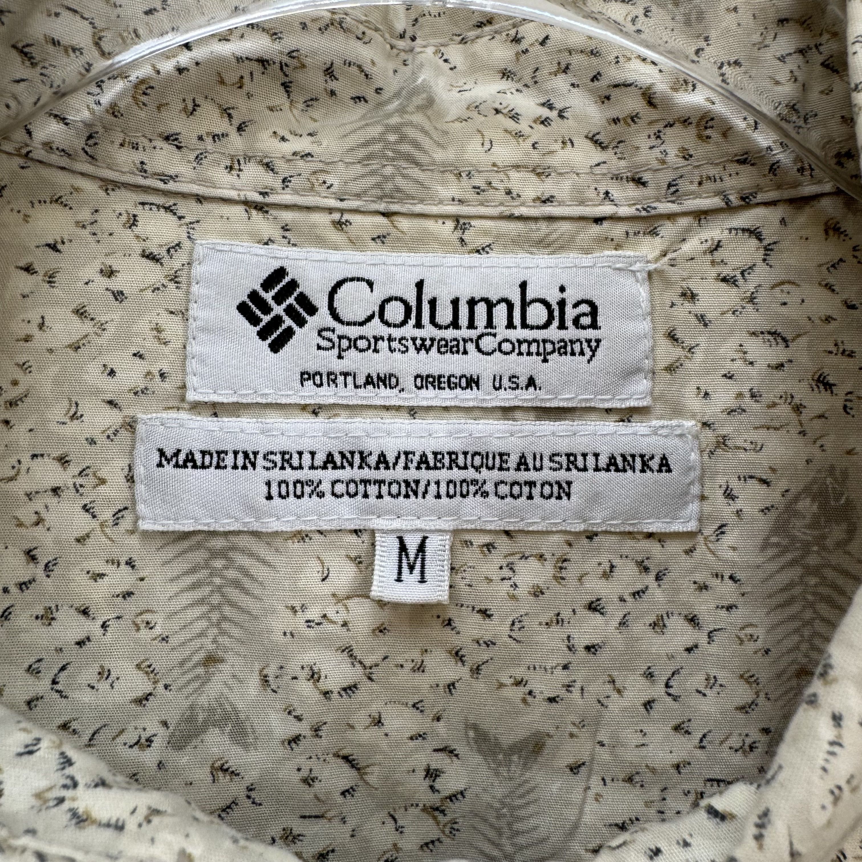Columbia Vintage Columbia 2001 Button-Down Fish Skeleton Shirt Size US M / EU 48-50 / 2 - 6 Thumbnail