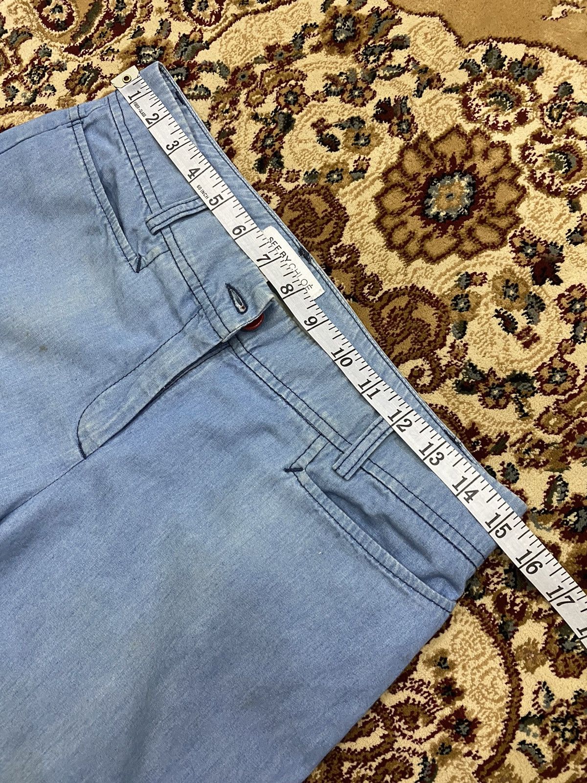 See by Chloe See by Chloe Wide Leg Jean Size 27" / US 4 / IT 40 - 11 Thumbnail
