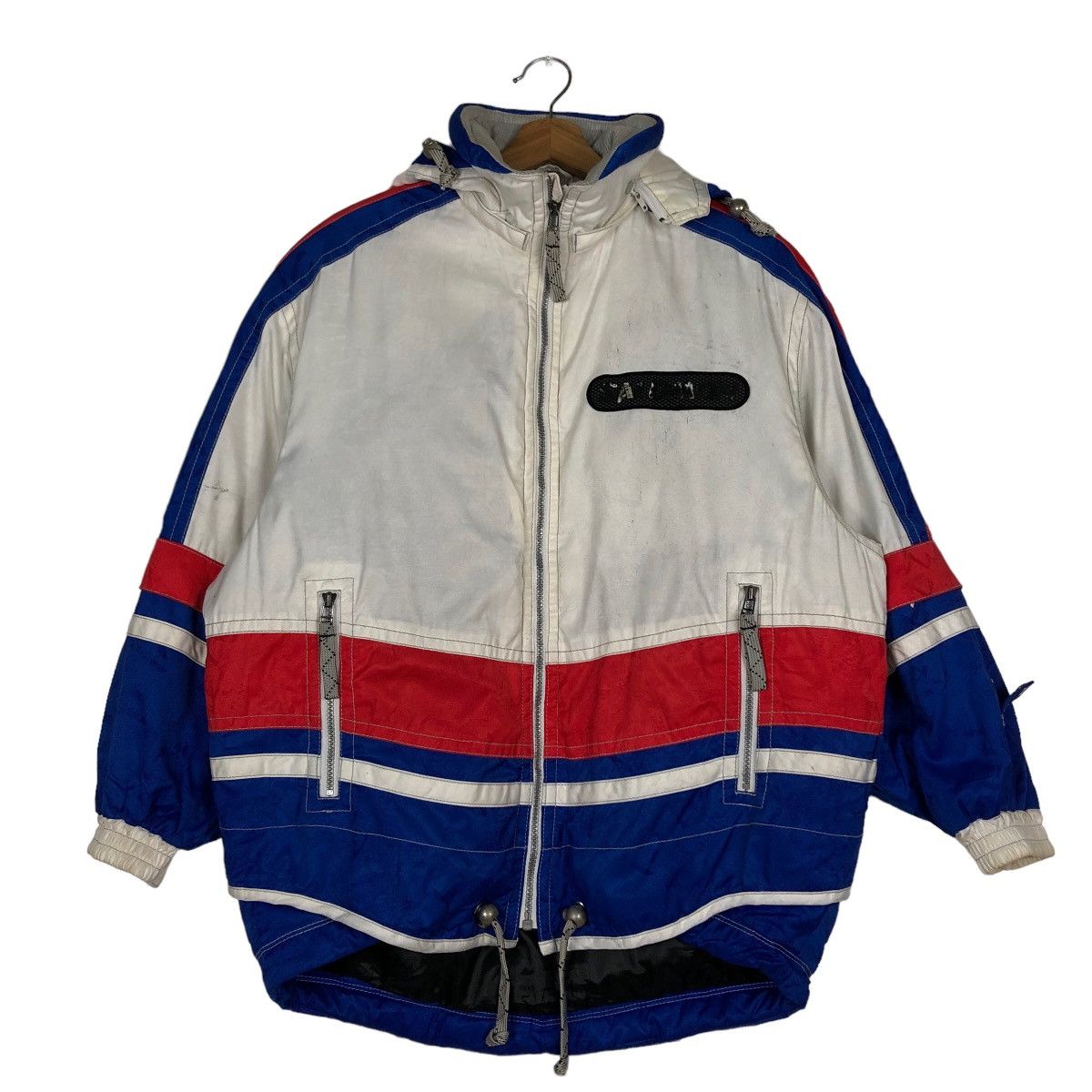Japanese Brand 🔥Vintage Salamon Ski Jacket Double Layer Big Logo Design Size US M / EU 48-50 / 2 - 1 Thumbnail