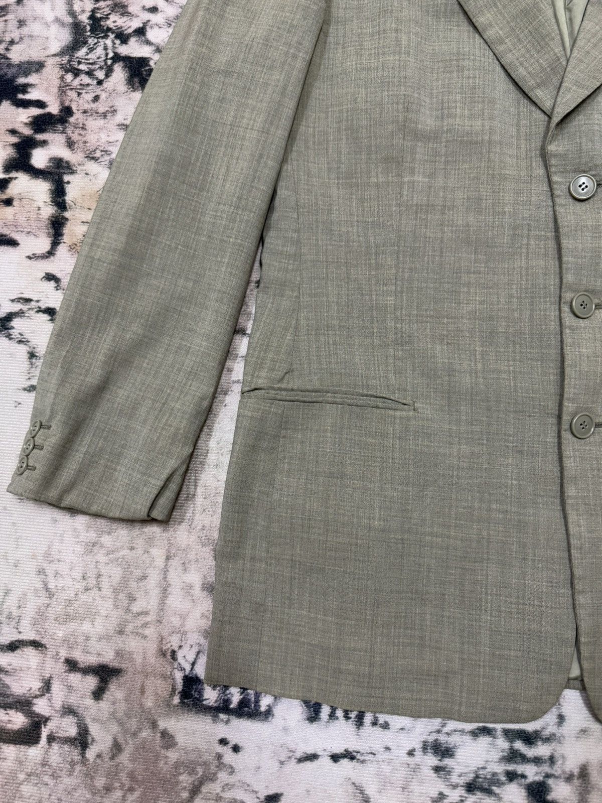 Giorgio Armani Giorgio Armani Le Collezioni Linen Balzers Size 42S - 4 Thumbnail