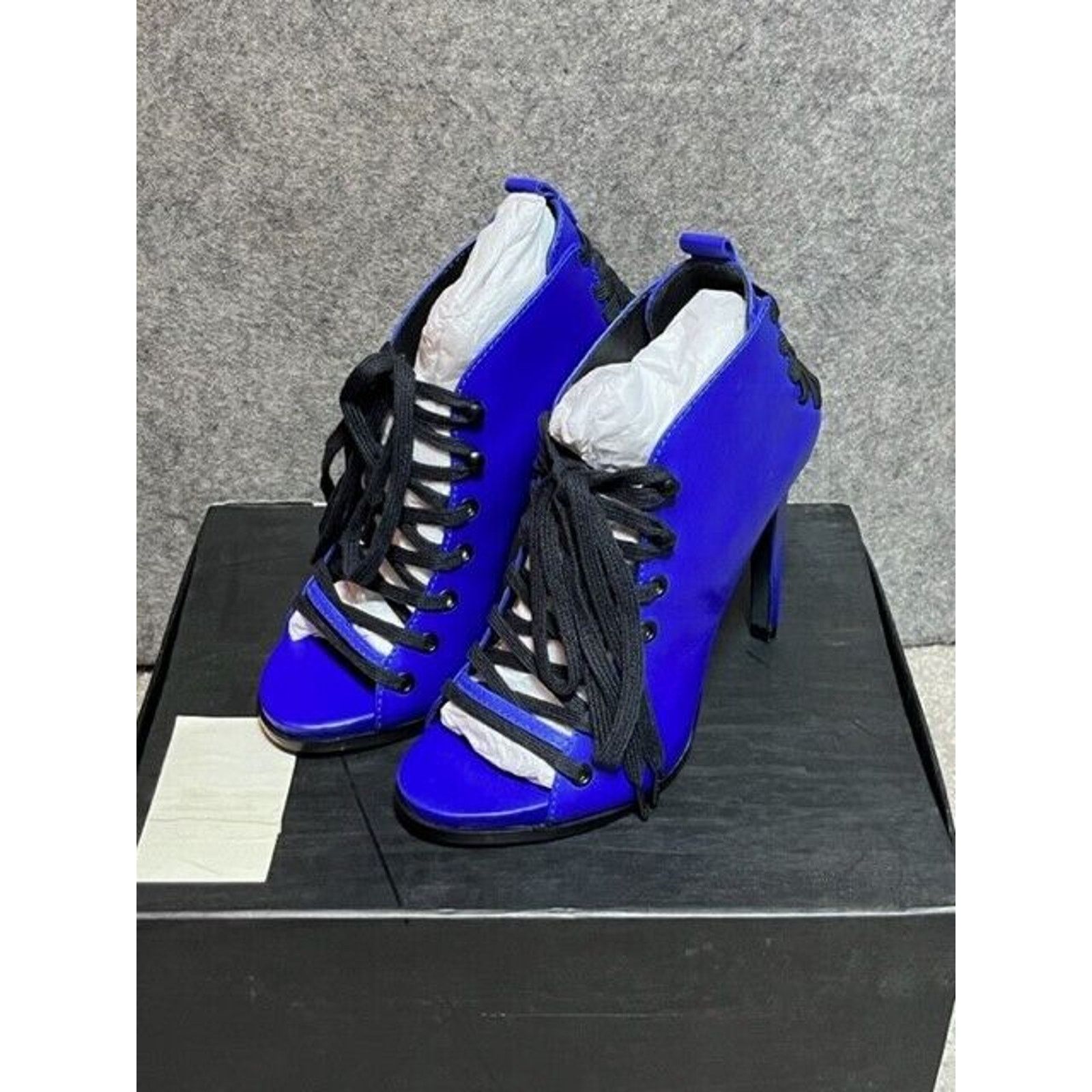 Other A7EIJE Pump Heels 8 Ateljé 71 Savannah Peep Toe Stilleto Size US 8 / IT 38 - 1 Thumbnail