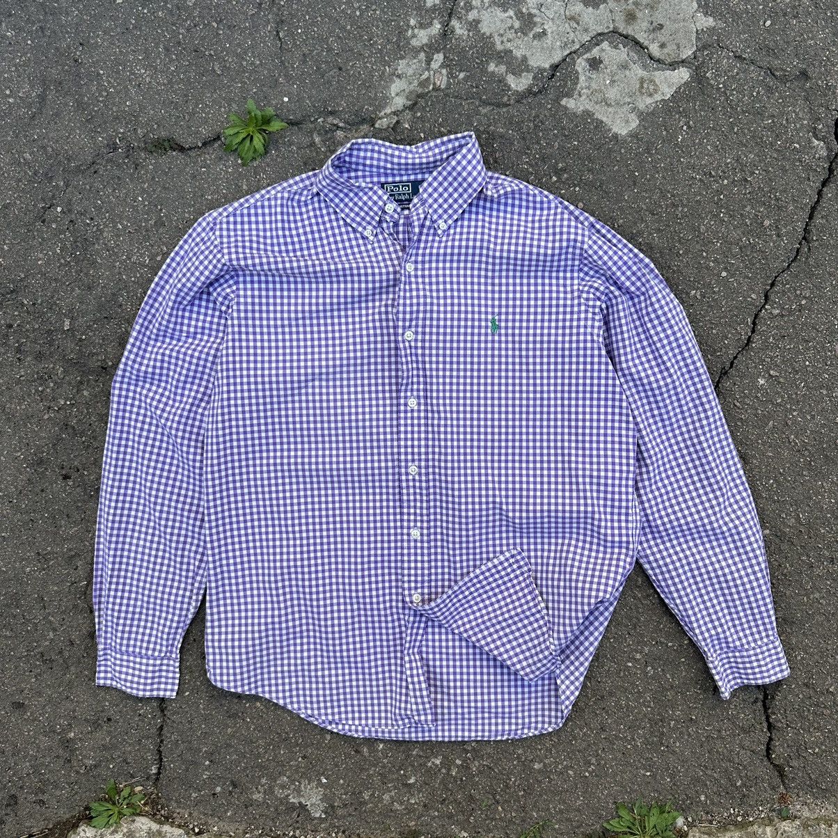 Polo Ralph Lauren Vintage Polo Ralph Lauren Shirt Button Up Luxury Streetwear Size US L / EU 52-54 / 3 - 2 Thumbnail