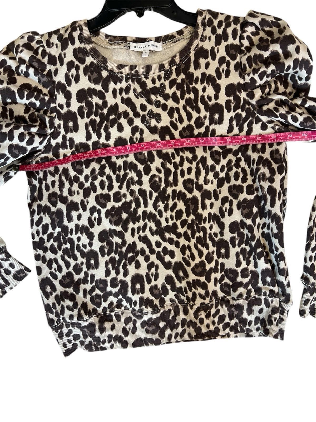 Designer REBECCA MINKOFF JANINE SWEATSHIRT SZ S MRSP $98 Size S / US 4 / IT 40 - 5 Thumbnail