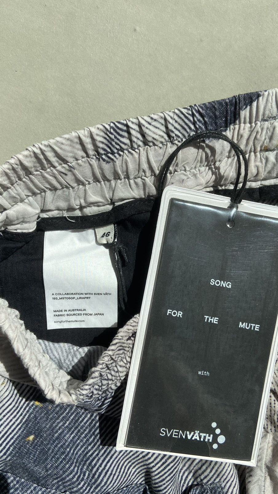 Song For The Mute Sven Väth X Song For The Mute Shorts Size US 30 / EU 46 - 10 Thumbnail