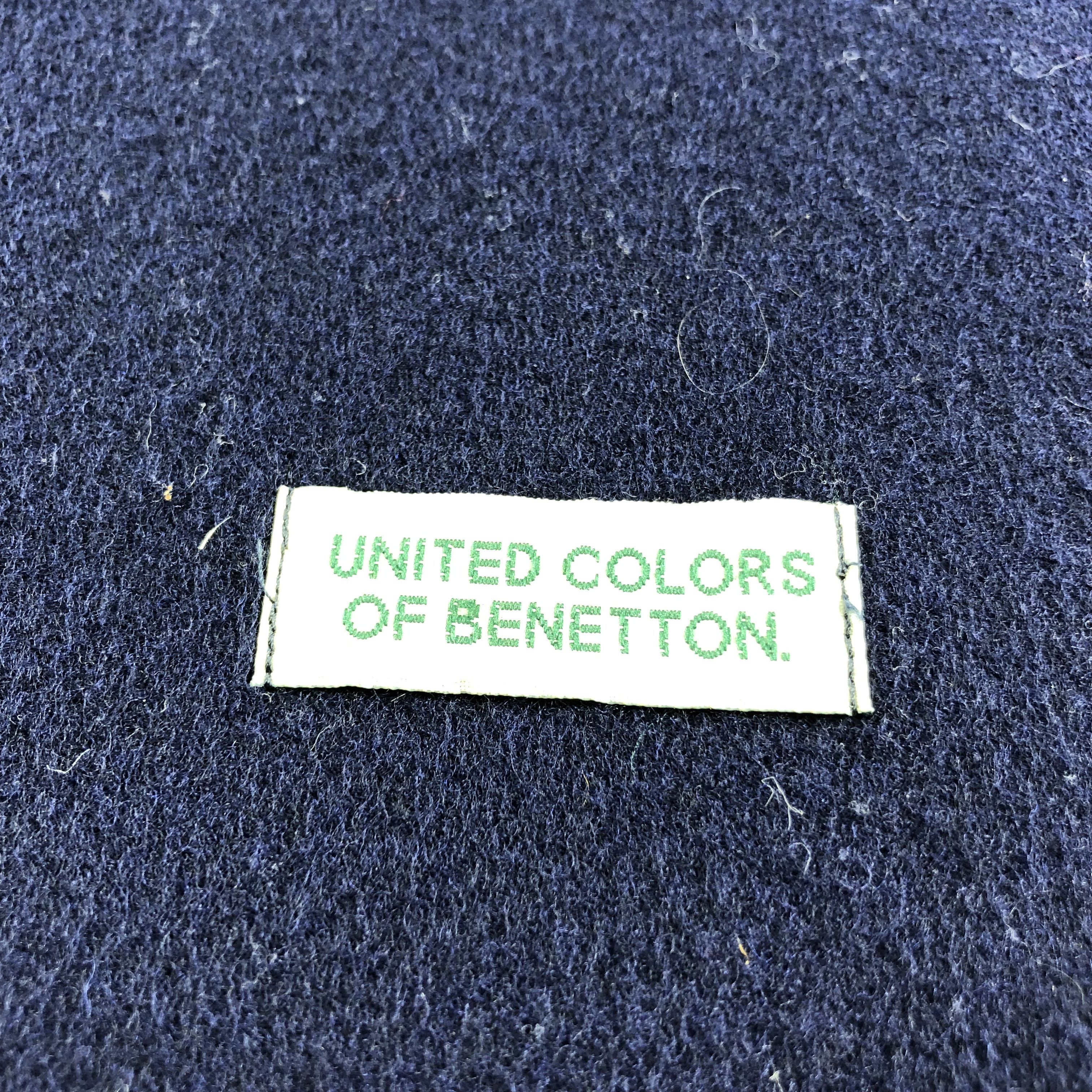 United Colors Of Benetton United Colors Of Benetton Wool Scarf Muffler Neckwear V2087 Size ONE SIZE - 4 Thumbnail