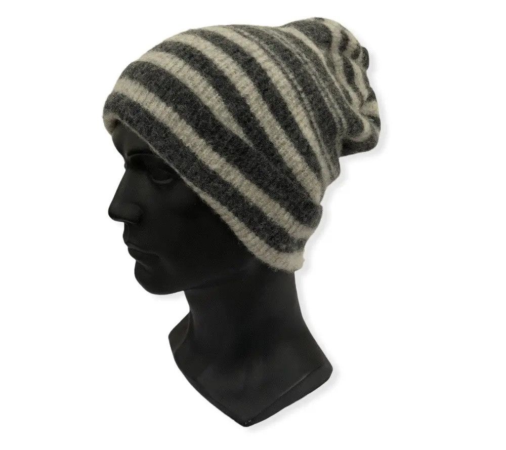 J.Crew J.Crew Striped Design beanie Hat Size ONE SIZE - 1 Thumbnail