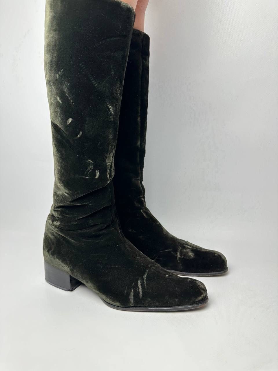 Prada Prada Knee Hi Boots Womens EU 36.5 Size US 6.5 / IT 36.5 - 1 Thumbnail
