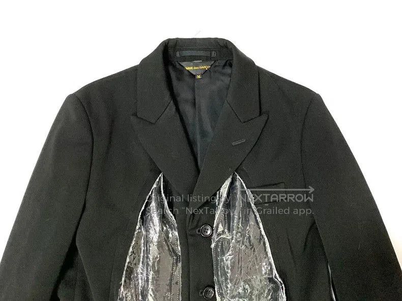 Comme des Garcons Comme des Garcons 2017 PVC Destroyed Coat. Size US M / EU 48-50 / 2 - 2 Thumbnail