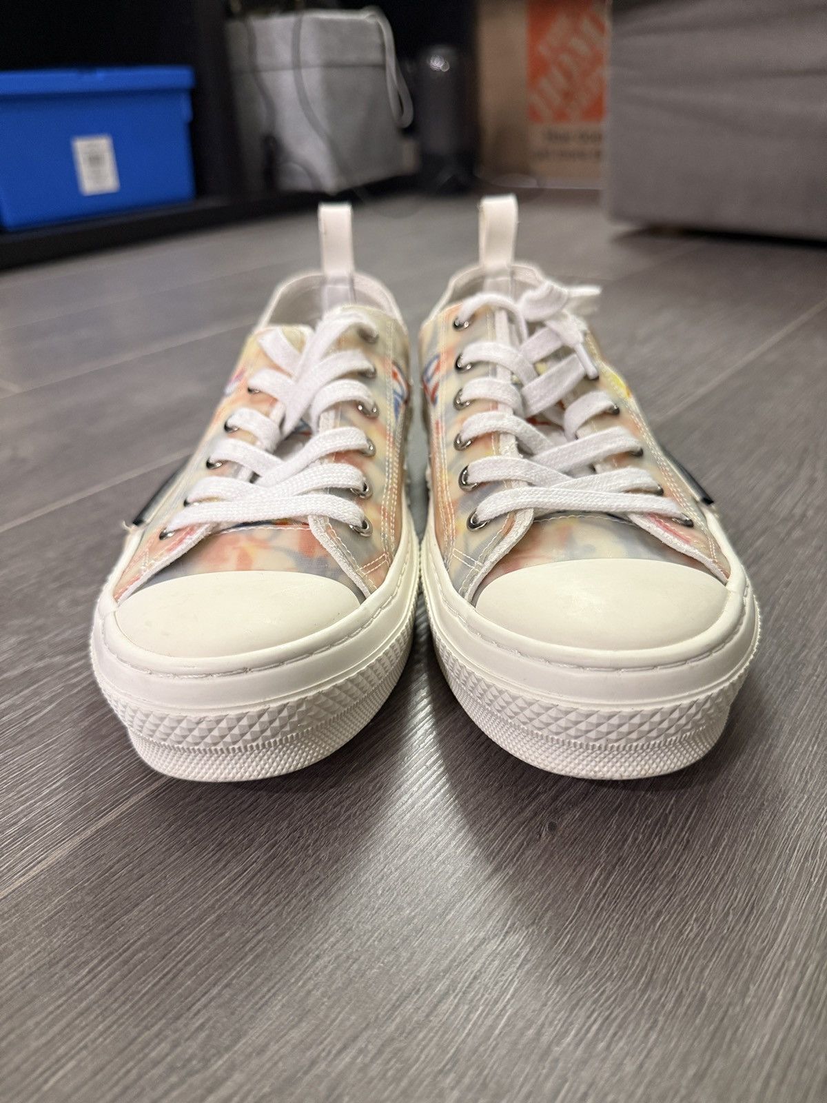 Dior Dior B23 Low Top MULTICOLOR Oblique Size US 8 / EU 41 - 4 Thumbnail