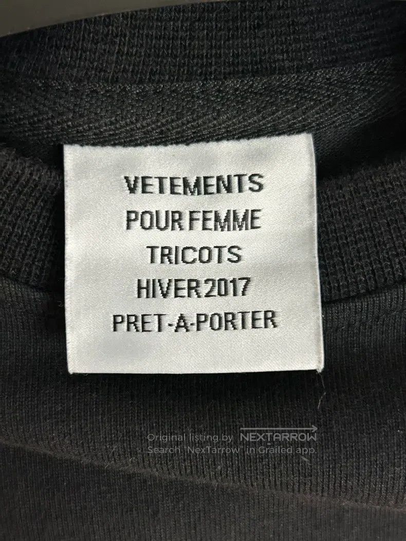 Vetements Vetements Five-pointed Star Long Hoodie Size US XS / EU 42 / 0 - 6 Thumbnail