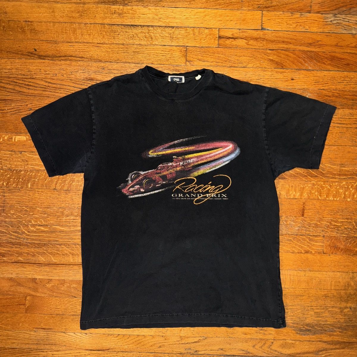 Kith KITH Black Racing Grand Prix Graphic T-Shirt Size US L / EU 52-54 / 3 - 1 Thumbnail