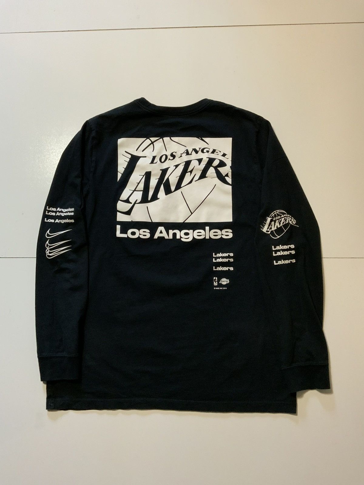 NBA Nike NBA Los Angeles Lakers City Edition Showtime T-Shirt Size US XL / EU 56 / 4 - 1 Thumbnail