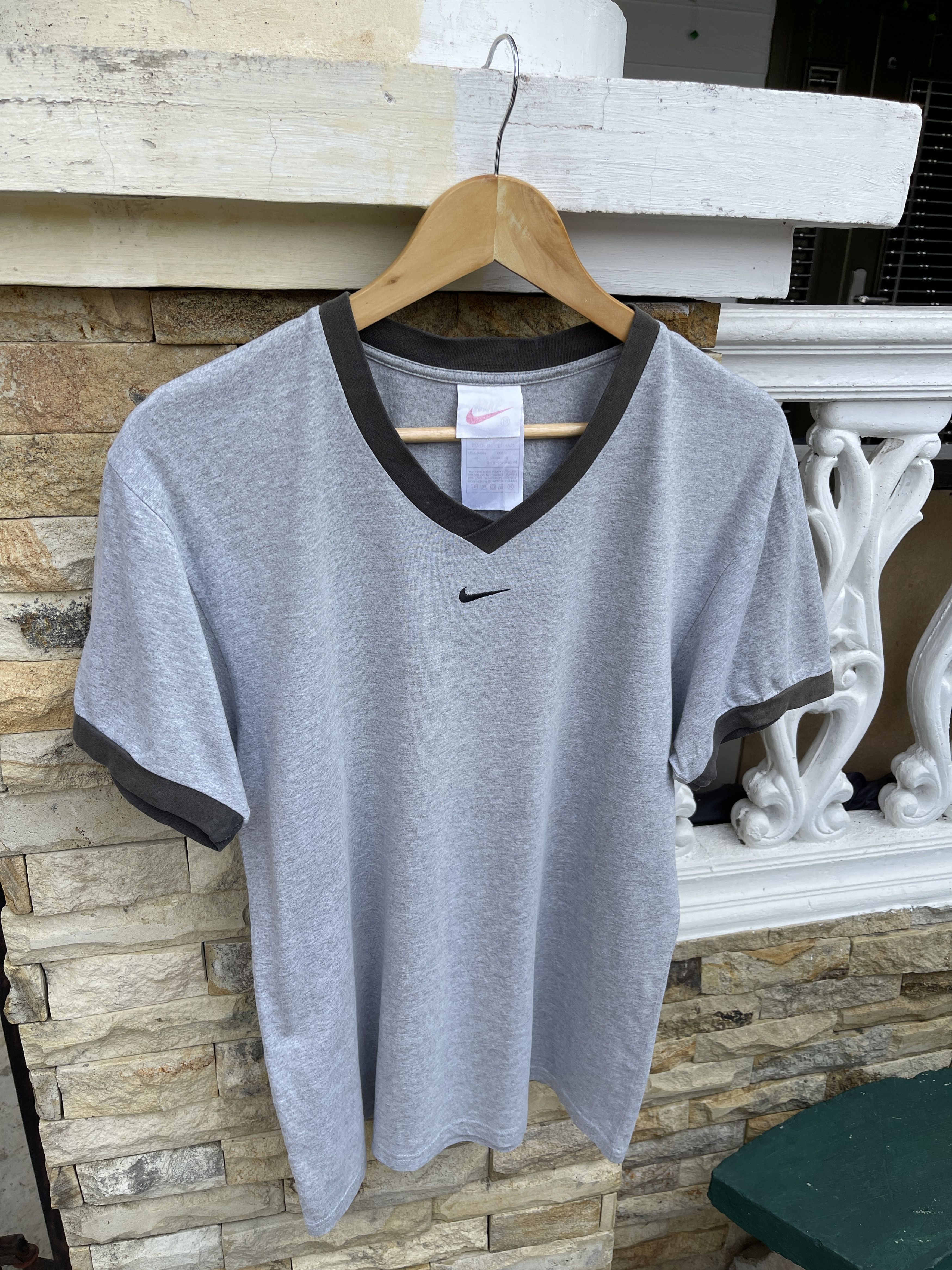 Vintage Last Drop🔥Rare‼️Vintage Nike Center Logo ERD GRUNGE TEE Size US M / EU 48-50 / 2 - 3 Thumbnail