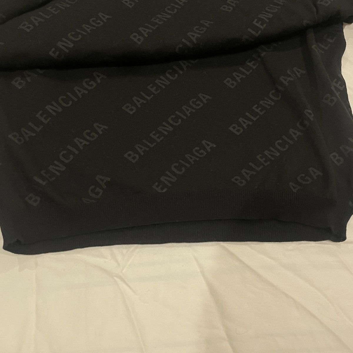 Balenciaga Balenciaga Logo Knit Sweater Size M / US 6-8 / IT 42-44 - 7 Thumbnail