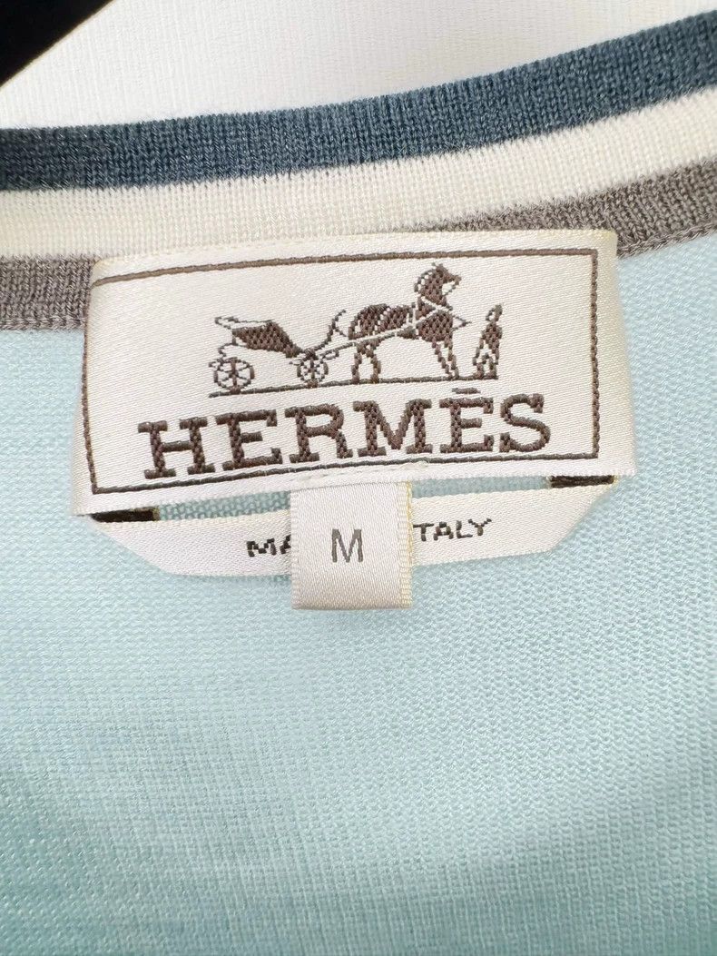 Hermes Hermès Cashmere Knit Pullover Sweater for Men-2506 Size M / US 6-8 / IT 42-44 - 2 Thumbnail