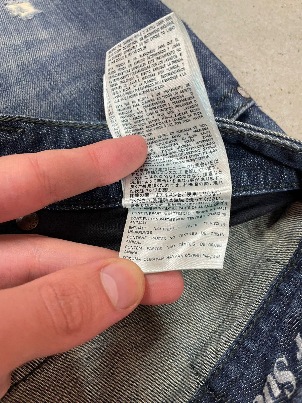 Diesel Vintage Diesel Distressed Denim Jeans Size US 32 / EU 48 - 14 Thumbnail
