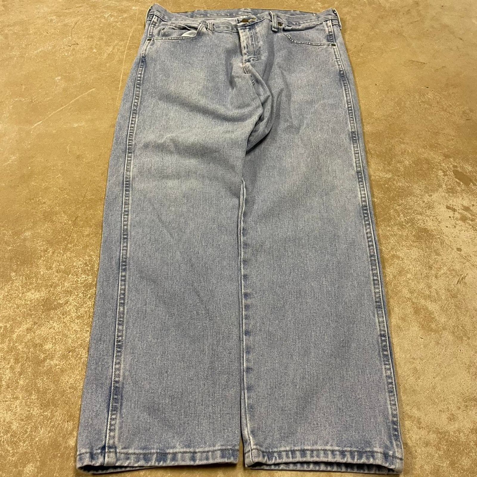 Wrangler Wrangler light blue denim jeans Size 36x30 Size US 36 / EU 52 - 1 Thumbnail