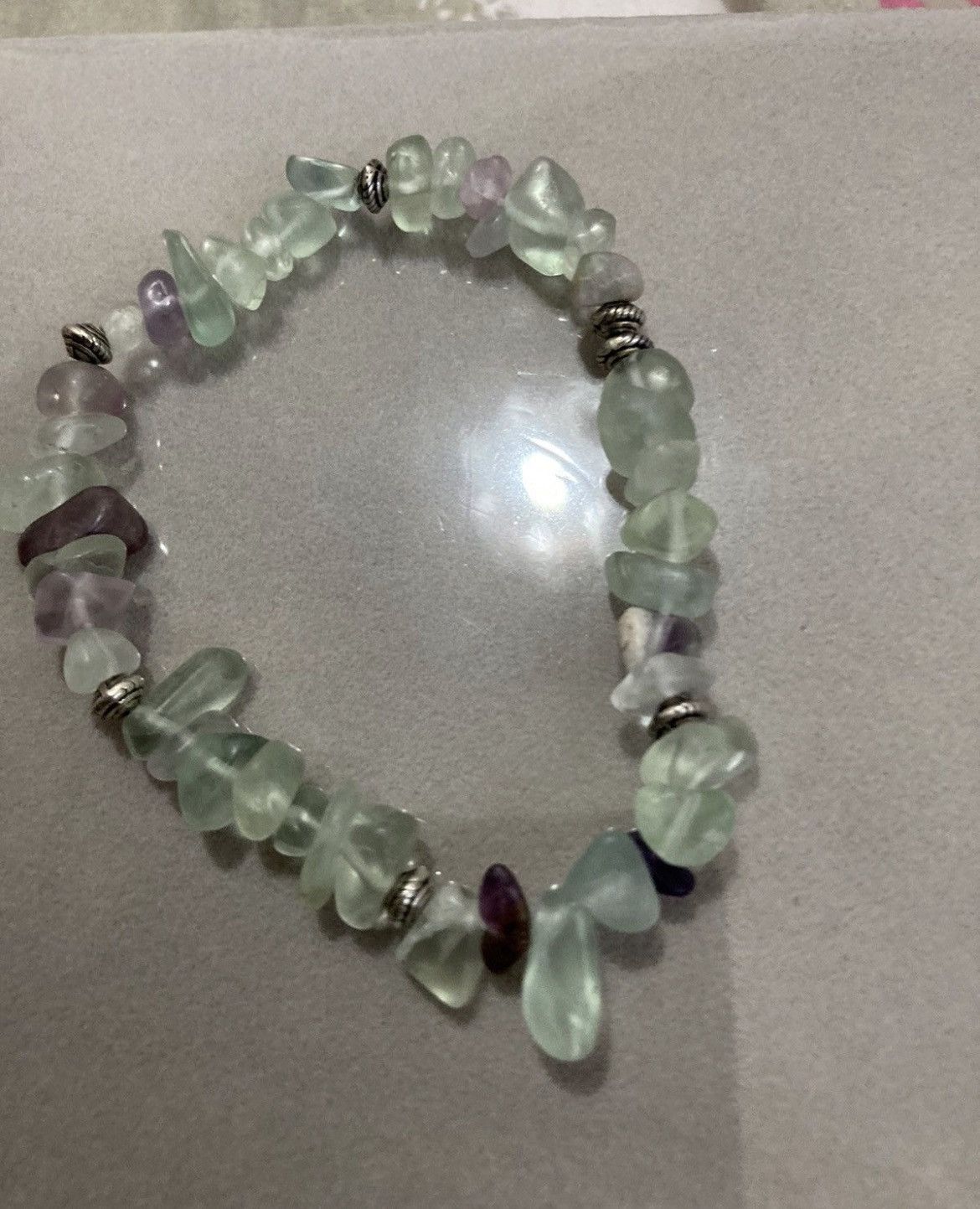 Other SALE Fluorite chip beaded bracelet Size ONE SIZE - 1 Thumbnail