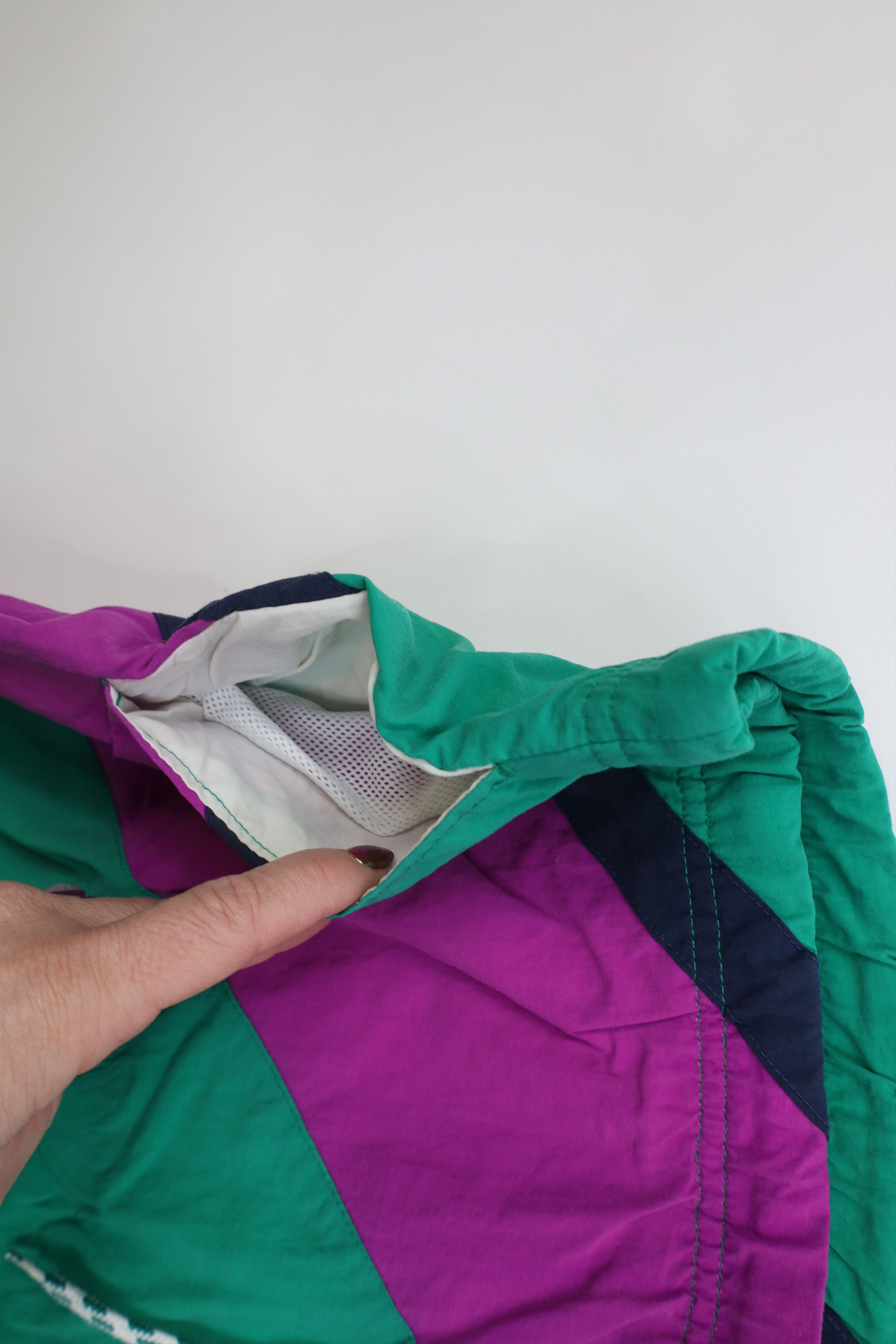 Nautica AS IS Vintage 90s Nautica Beach Sailing Lined Shorts Trunks Size US 38 / EU 54 - 7 Thumbnail