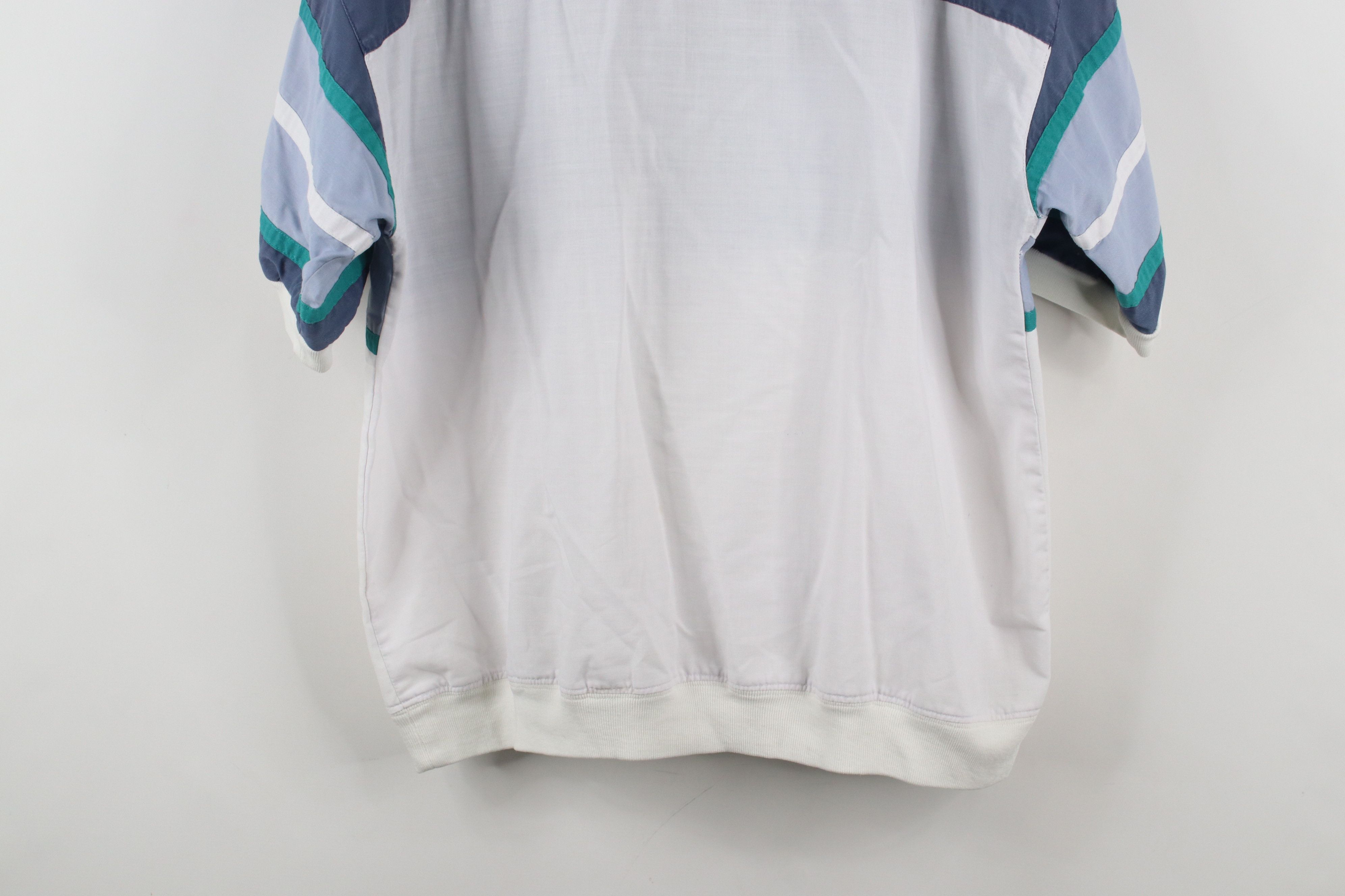 Vintage Vintage 90s Streetwear Block Collared Pullover Polo Shirt Size US L / EU 52-54 / 3 - 15 Thumbnail