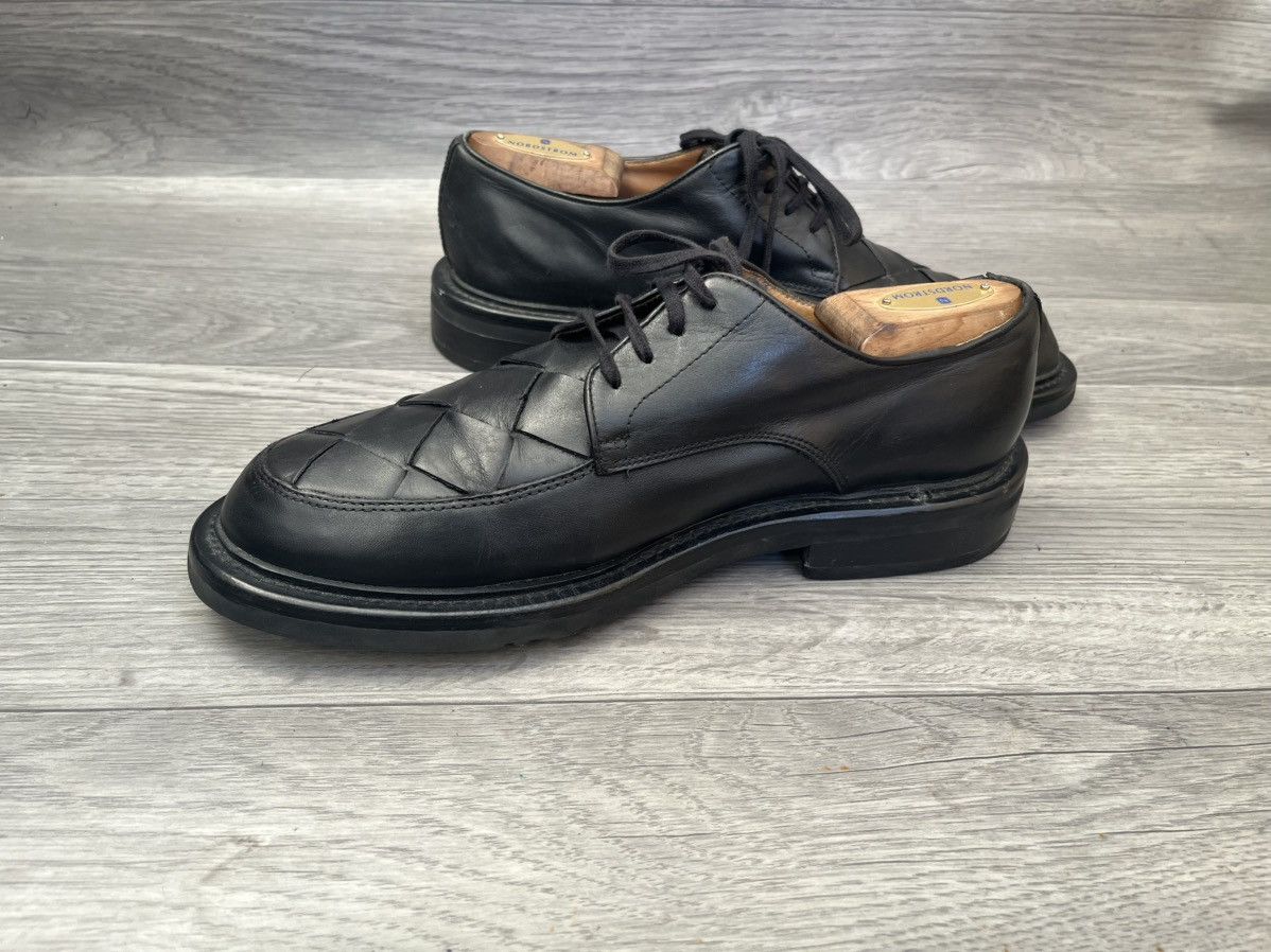 Bottega Veneta Bottega Venetia intrecciato derby leather shoes sz 41 Size US 8 / EU 41 - 8 Thumbnail
