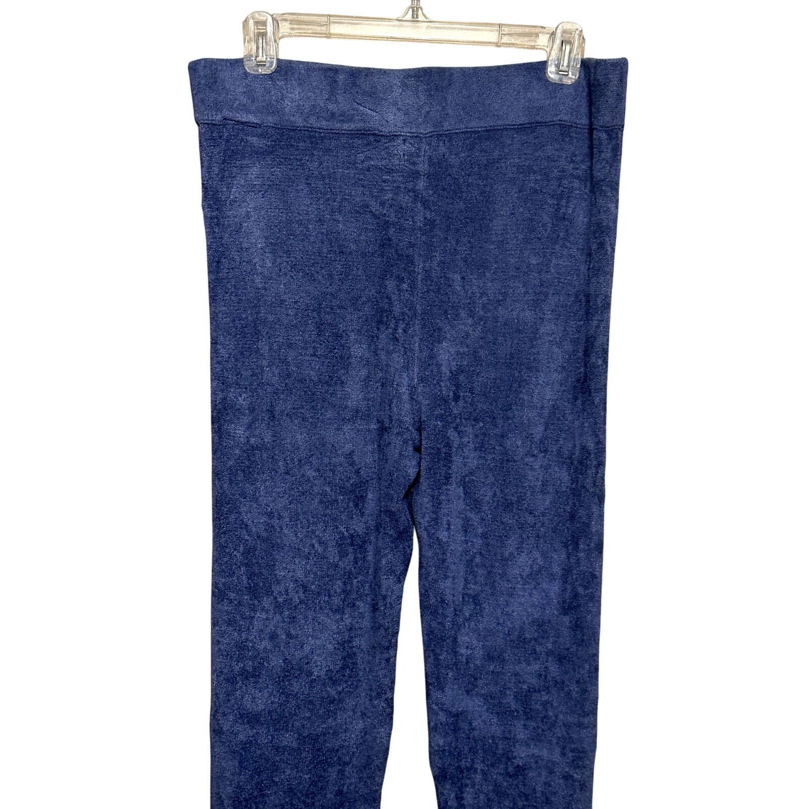 Jones New York Jones New York Leggings Soft Terry Cloth Blue Medium NWT Size 31" - 5 Thumbnail