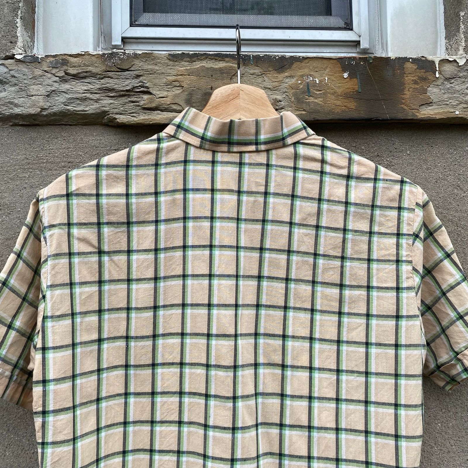 Vintage Vintage Adriana Plaid Short Sleeve Button Down Shirt 70s Size US S / EU 44-46 / 1 - 5 Thumbnail