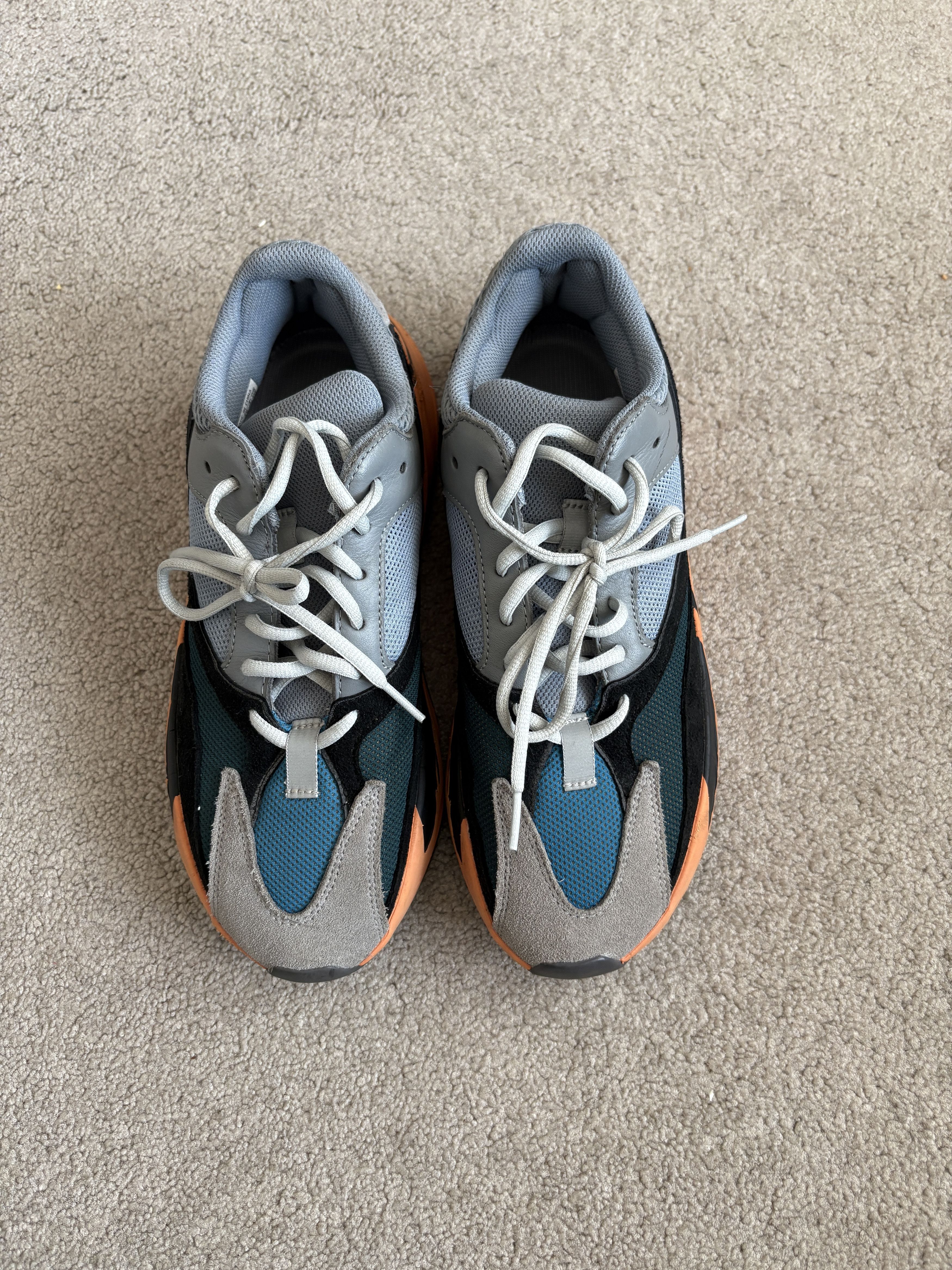Yeezy Size 10 - adidas Yeezy Boost 700 Wash Orange Light wear Size US 10 / EU 43 - 4 Thumbnail