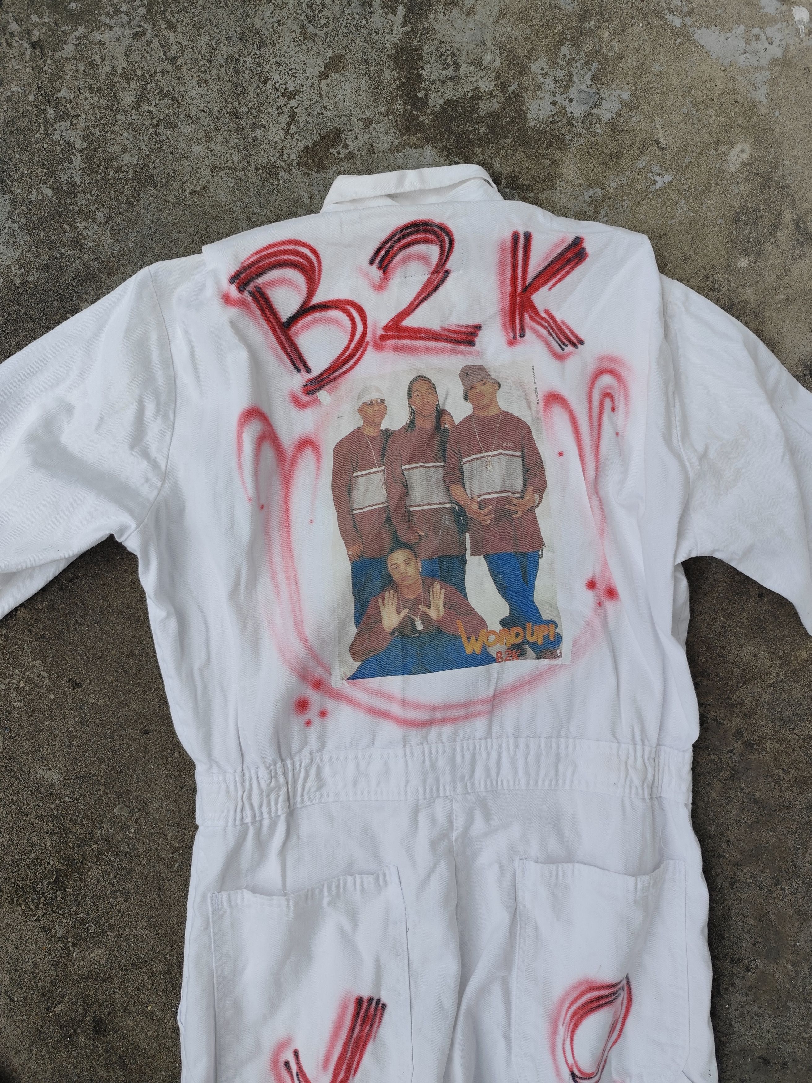 Rap Tees Vintage Rap B2K Overalls Photo Credit Chris Voelker Size US 33 - 4 Thumbnail