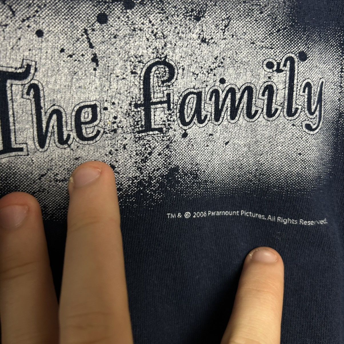 Vintage Vintage The GodFather 2006 Big logo Criminal Movie tee Size US M / EU 48-50 / 2 - 4 Thumbnail