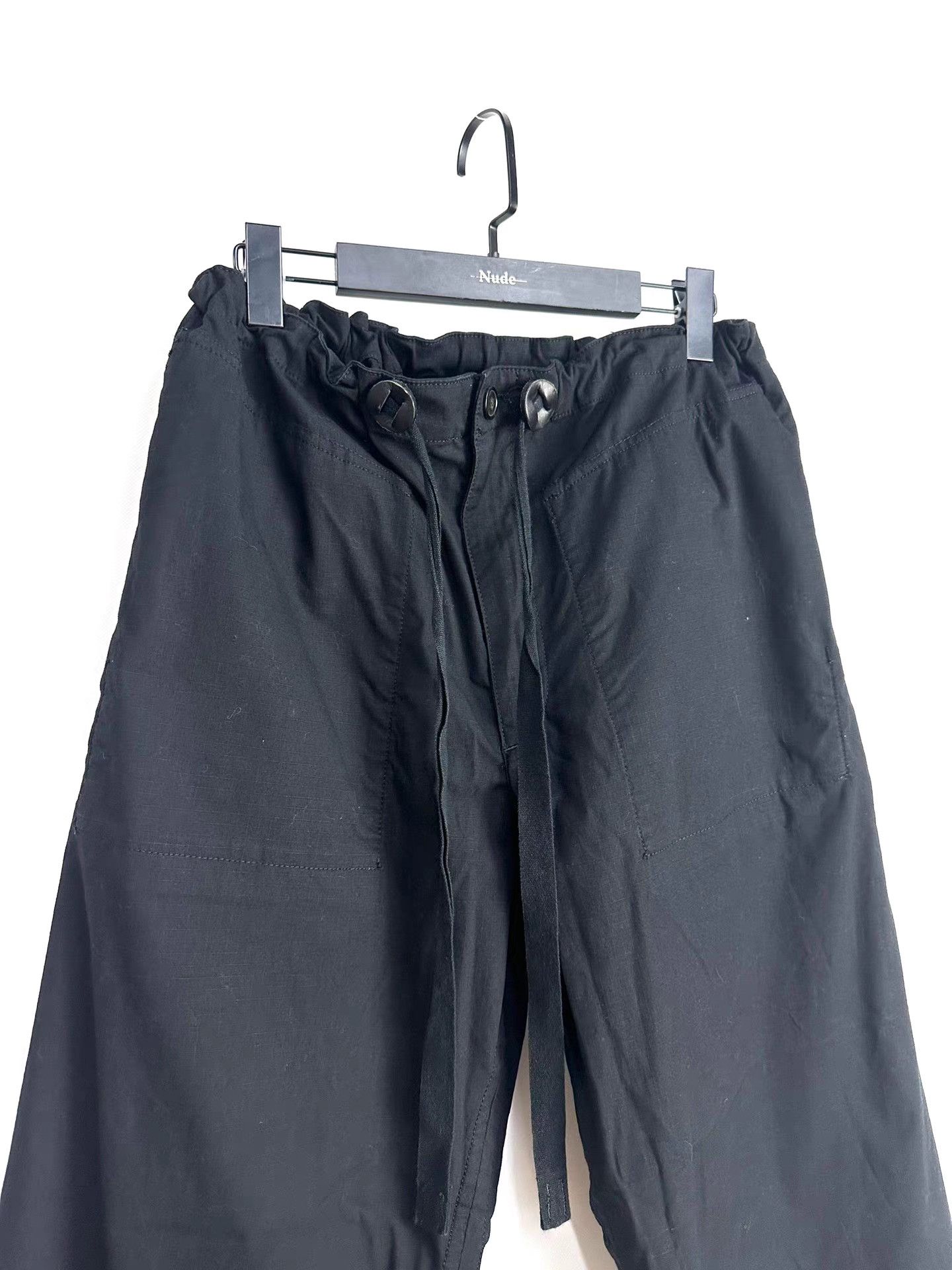 Takahiromiyashita The Soloist. The Soloist 17Aw Wide-Leg Military Trousers K20 Size US 30 / EU 46 - 2 Thumbnail