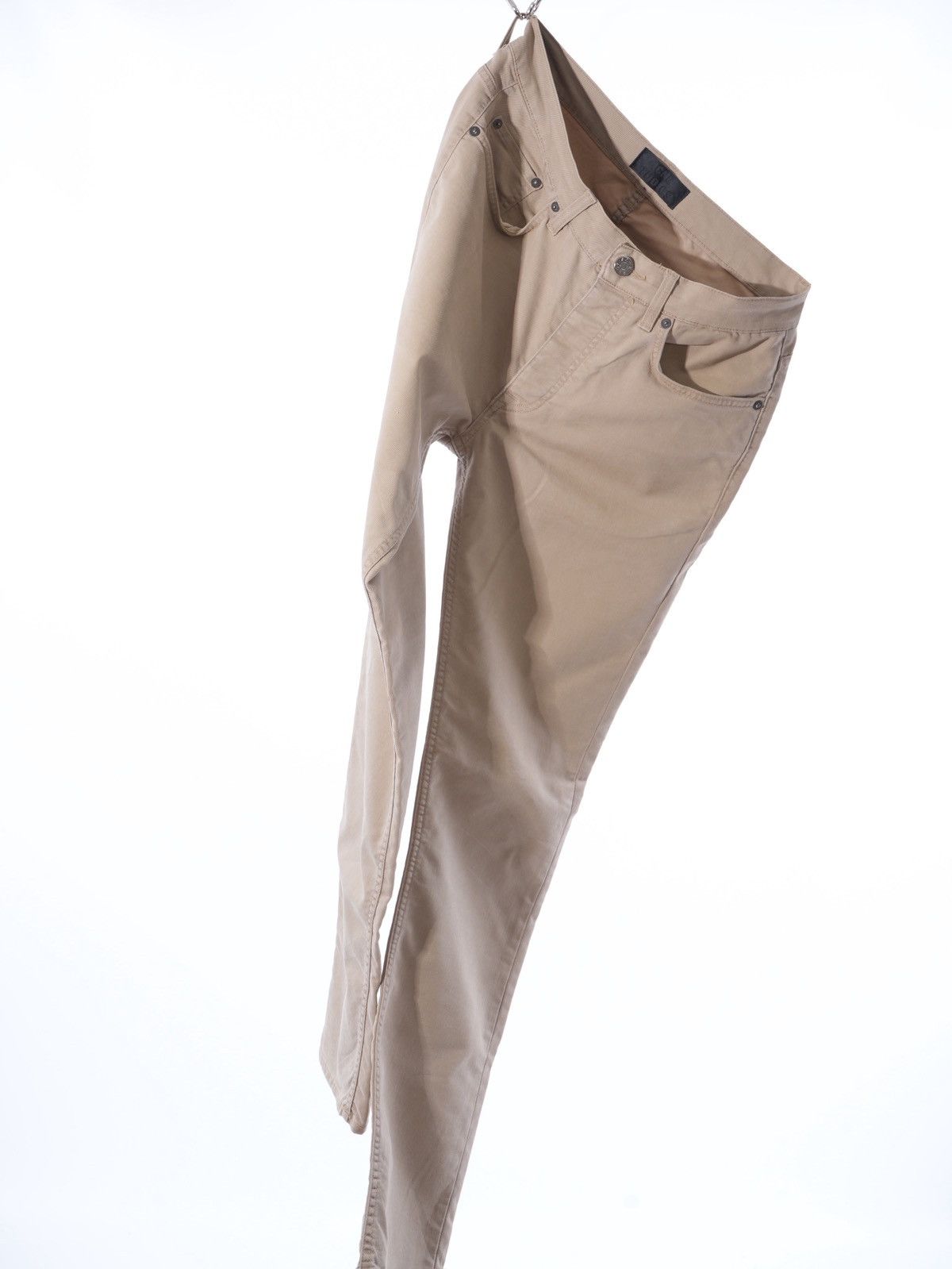 Acne Studios Acne Studios Roc Ups Beige Cotton Pants Trousers 32 Size US 32 / EU 48 - 3 Thumbnail