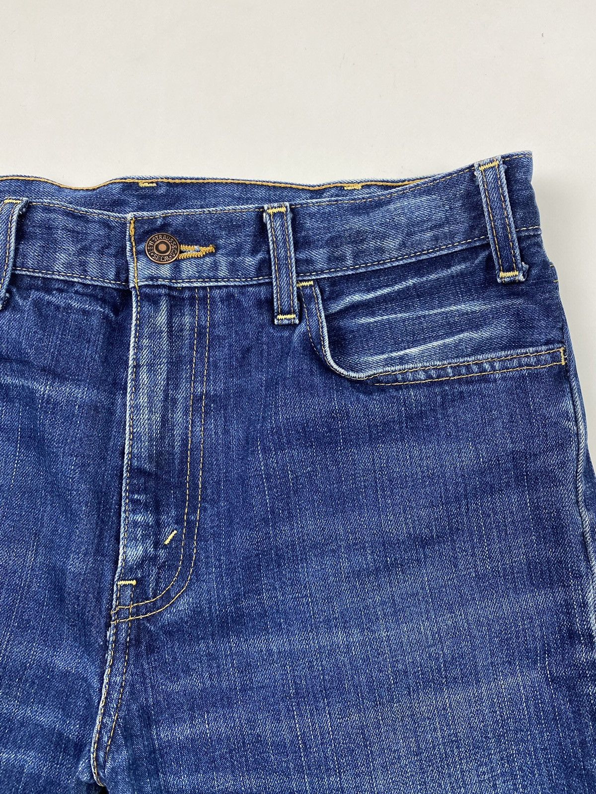 Levi's 2000’s Vintage Levi’s 646 Orange Tab Cut Off Denim Shorts Size US 31 - 3 Thumbnail