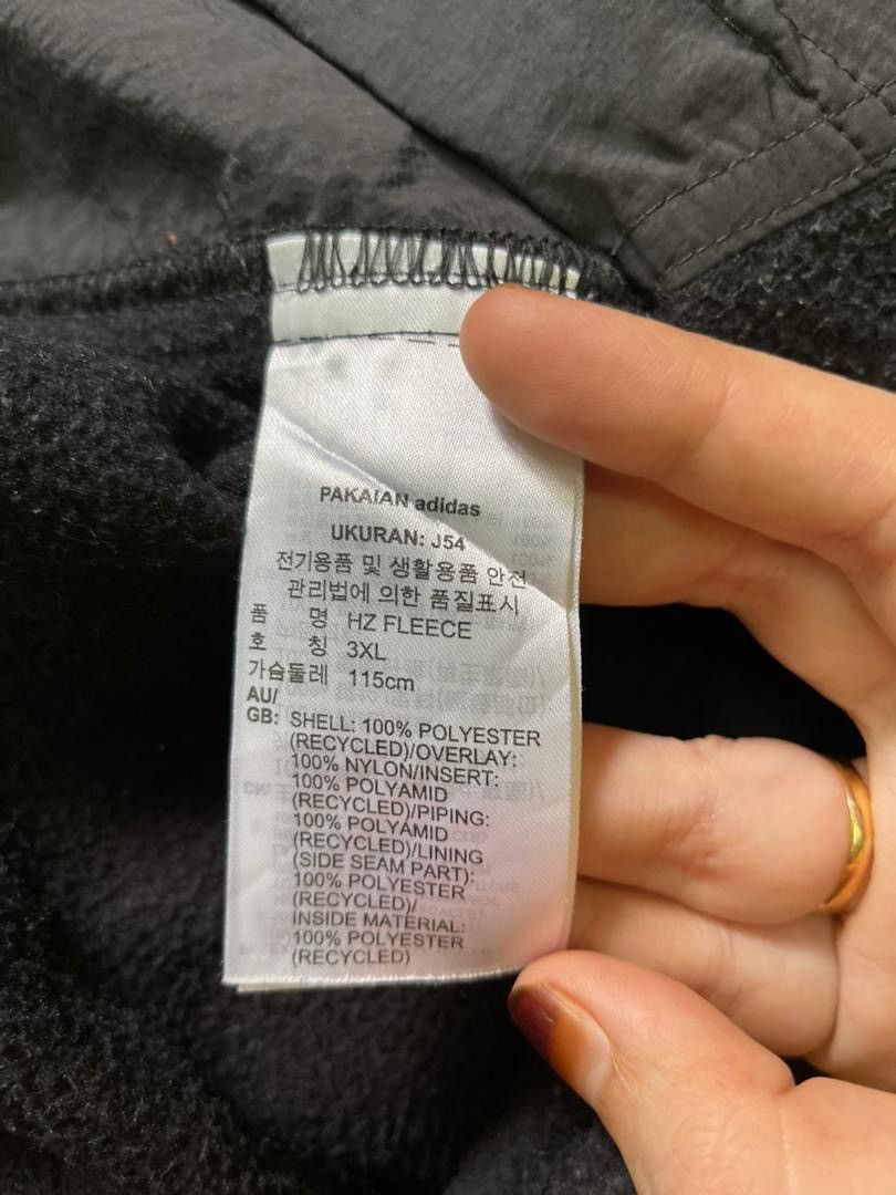 Adidas Adidas Adventure Polar Fleece Anorak Quarter-Zip Jacket Size US L / EU 52-54 / 3 - 4 Thumbnail