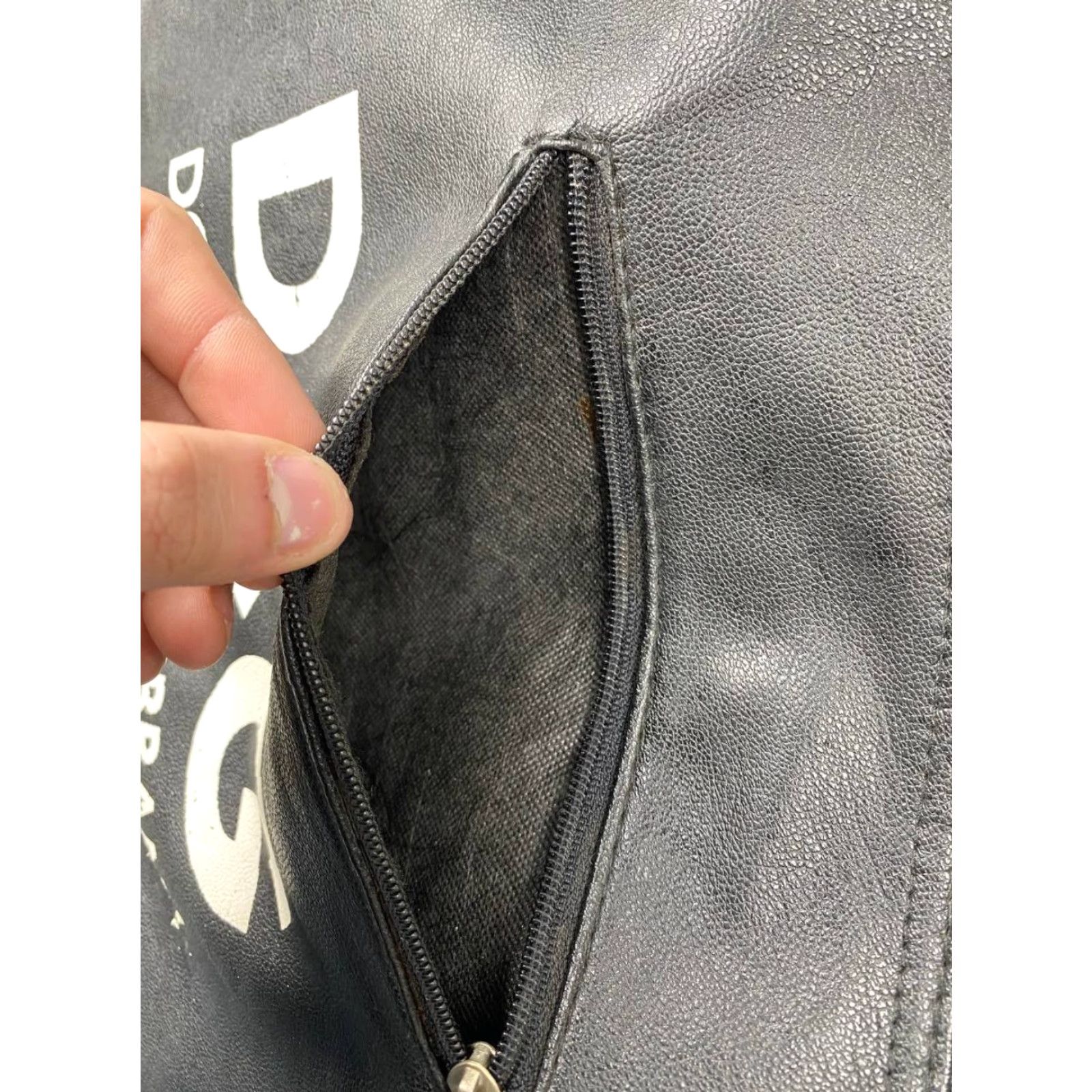 Dolce & Gabbana Dolce&Gabbana Leather Bag Big Logo DG Women Black Shoulder Bag Size ONE SIZE - 4 Thumbnail
