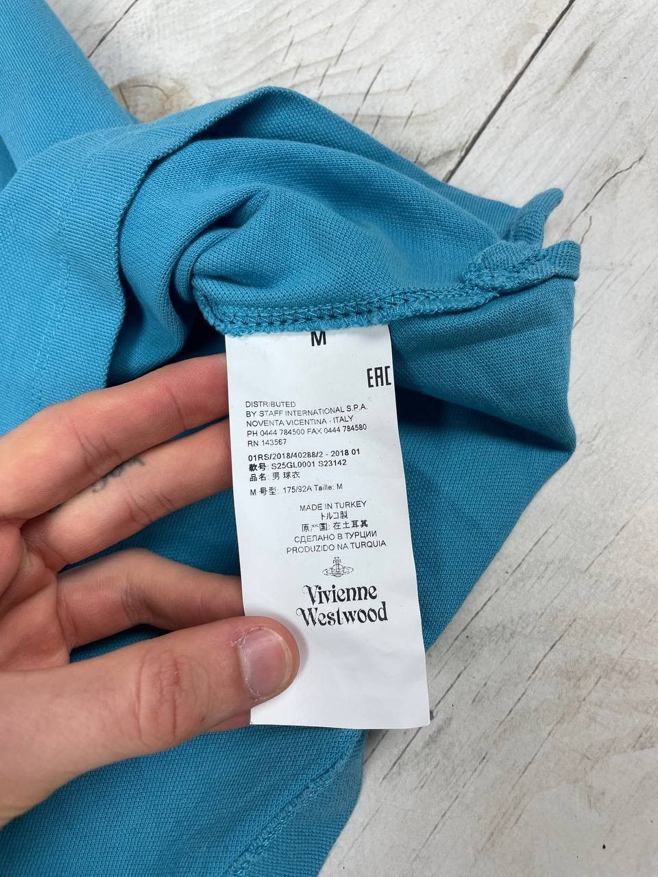 Vivienne Westwood Vivienne Westwood Polo Shirt Logo Orb Basic Luxury Size US M / EU 48-50 / 2 - 12 Thumbnail