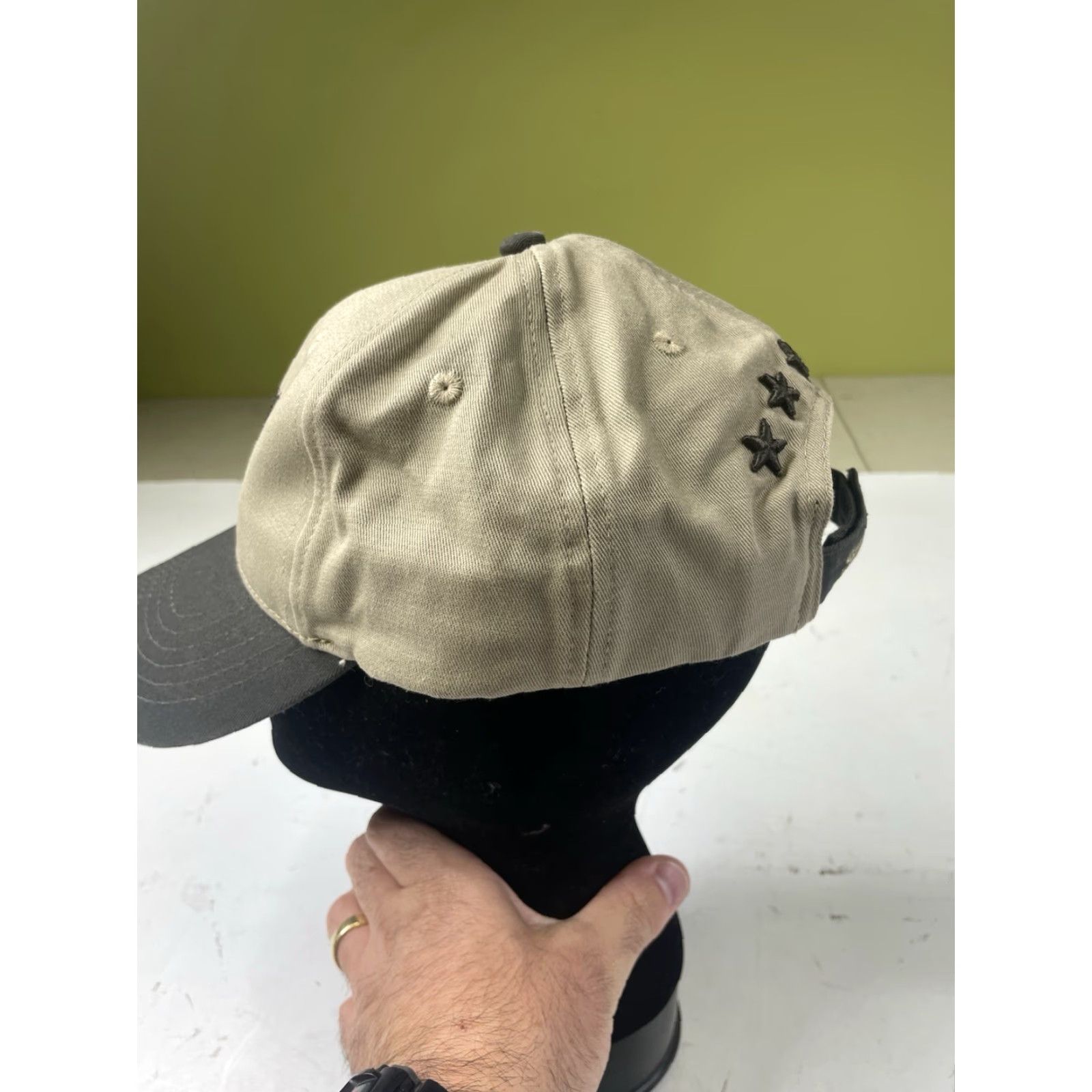 Vintage Stihl Outfitters Hat Cap Strapback Official Baseball Cap Men Adjustable Beige 100% Cotton Size ONE SIZE - 2 Thumbnail