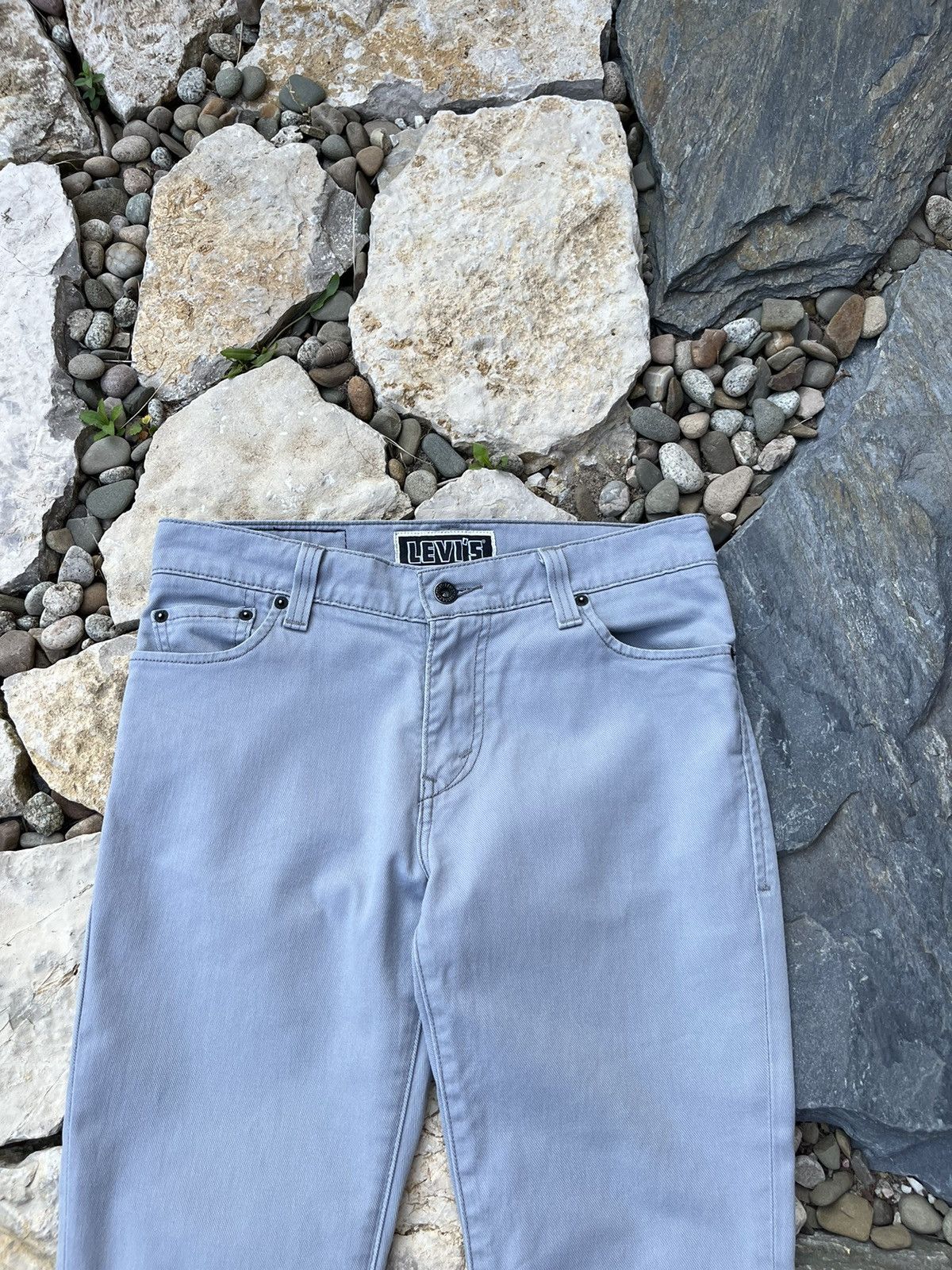 Levi's × Levi's Vintage Clothing × Vintage Vintage Levi’s 510 super skinny light grey jeans pants 30x30 Size US 30 / EU 46 - 3 Thumbnail