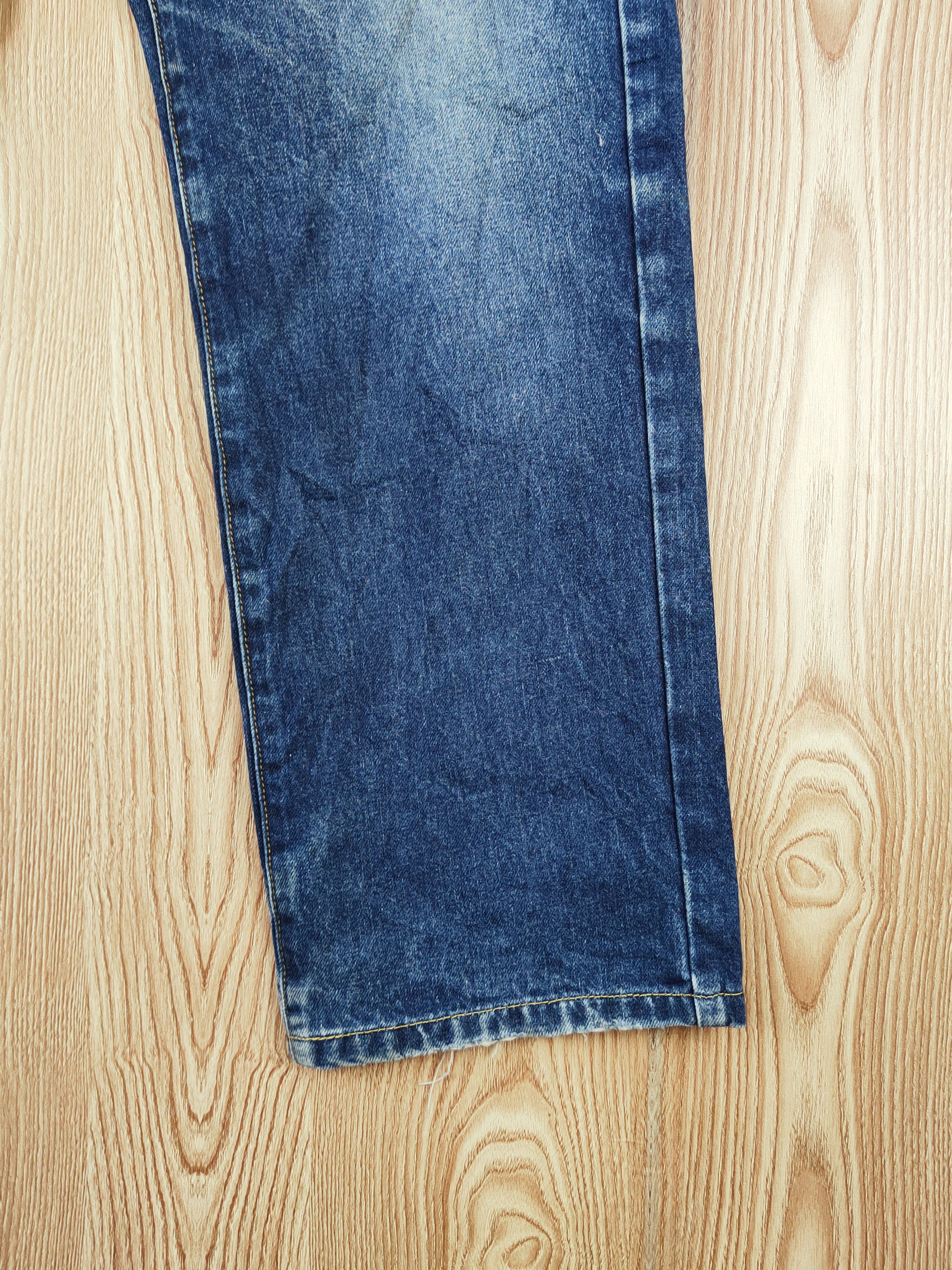 Japanese Brand Japan Jeans Dark Blue Distressed Ripped Jeans #S2706 Size US 31 - 6 Thumbnail