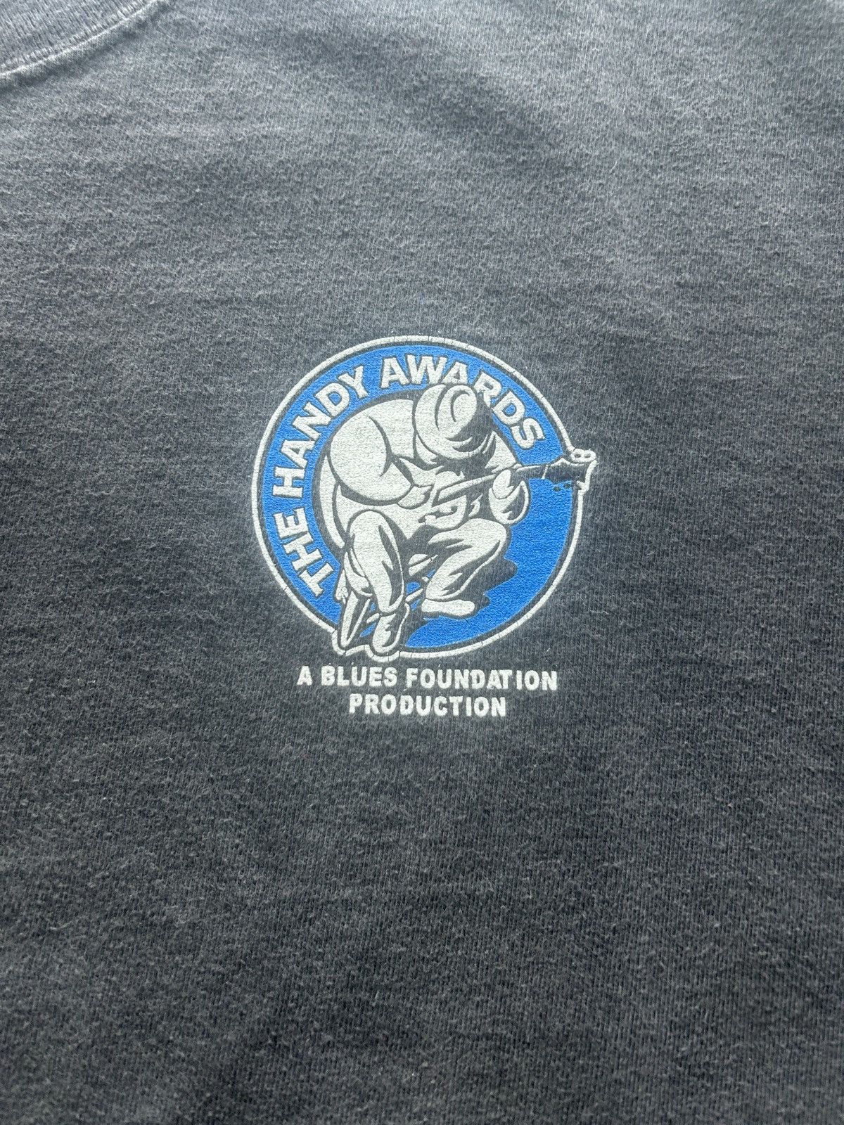 Hanes × Vintage Vintage Y2K Faded Black Blues Awards Graphic Tee Beale St Size US XL / EU 56 / 4 - 6 Thumbnail