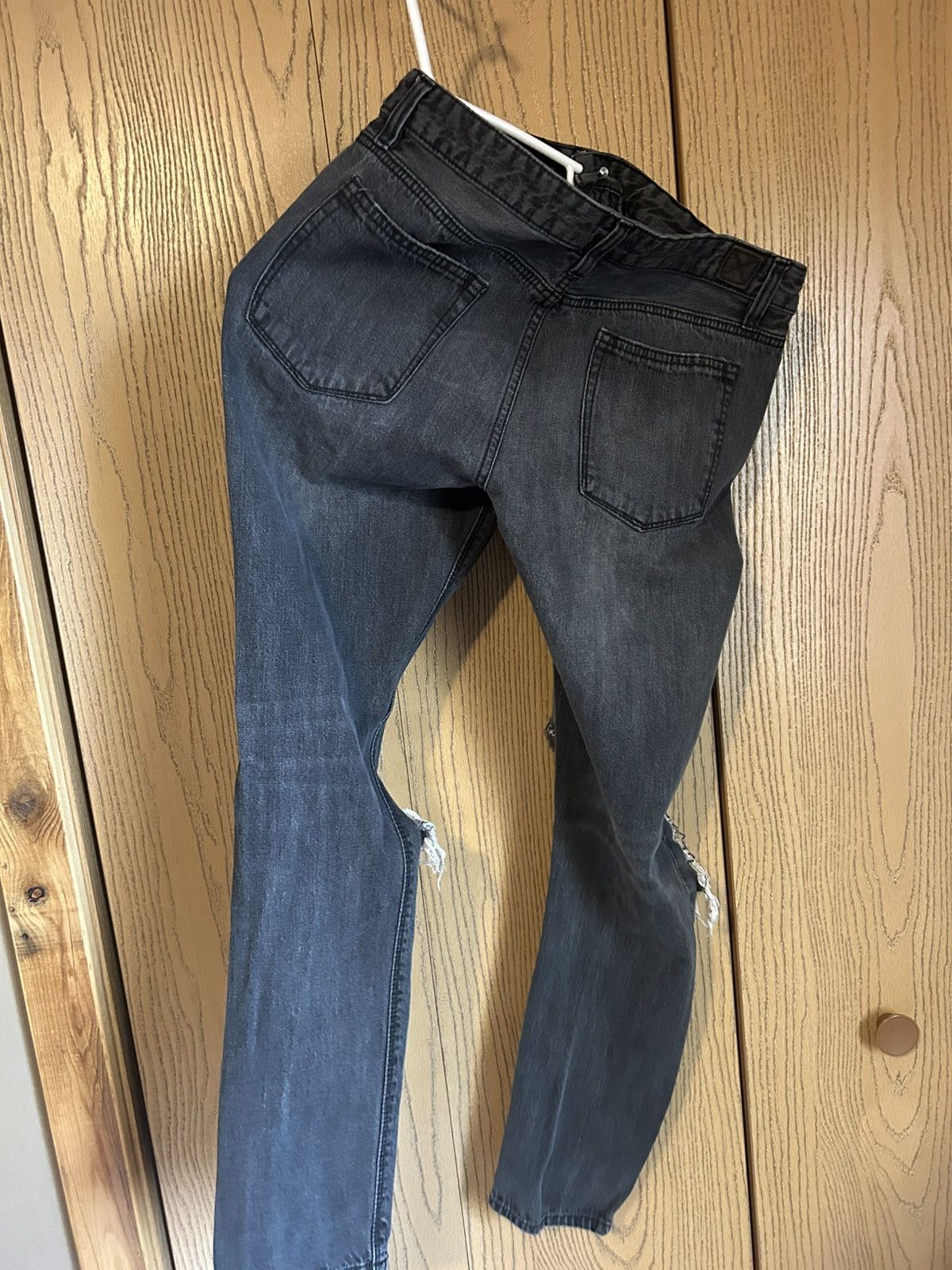 Ransom Clothing Ransom Clothing Co. Patched Distressed Jeans Size US 32 / EU 48 - 6 Thumbnail