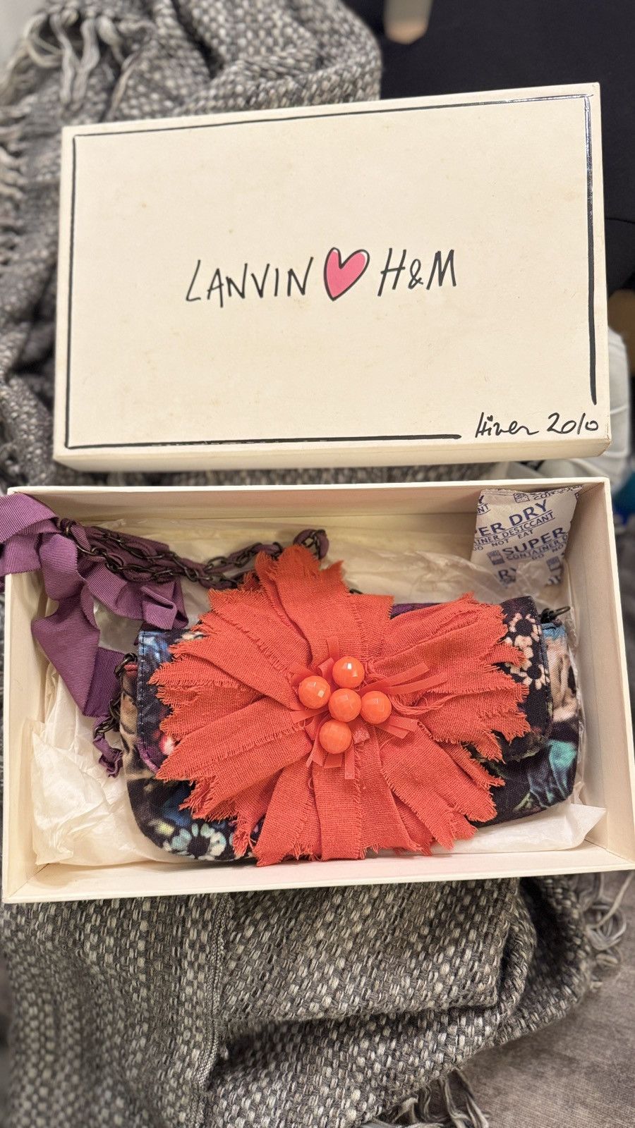Lanvin Lanvin x H&M cotton flower chain bag Size ONE SIZE - 2 Thumbnail