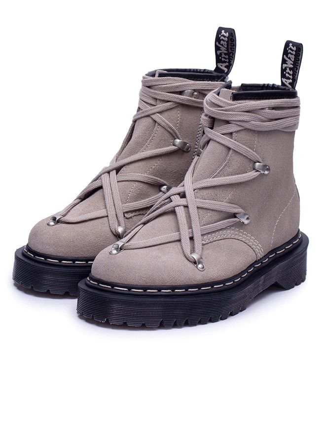 Dr. Martens × Rick Owens Rick Owens Dr Martens 1460 Bex Boot DUST SUEDE Size US 6.5 / IT 36.5 - 2 Thumbnail