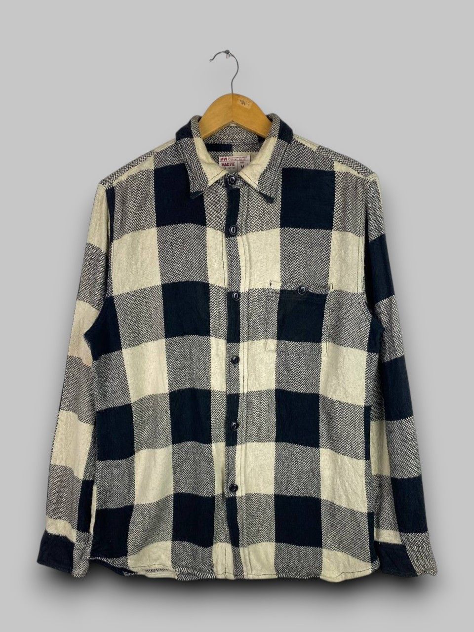 Flannel vintage checkered mac eye flannel shirt cat eye button Size US M / EU 48-50 / 2 - 1 Thumbnail
