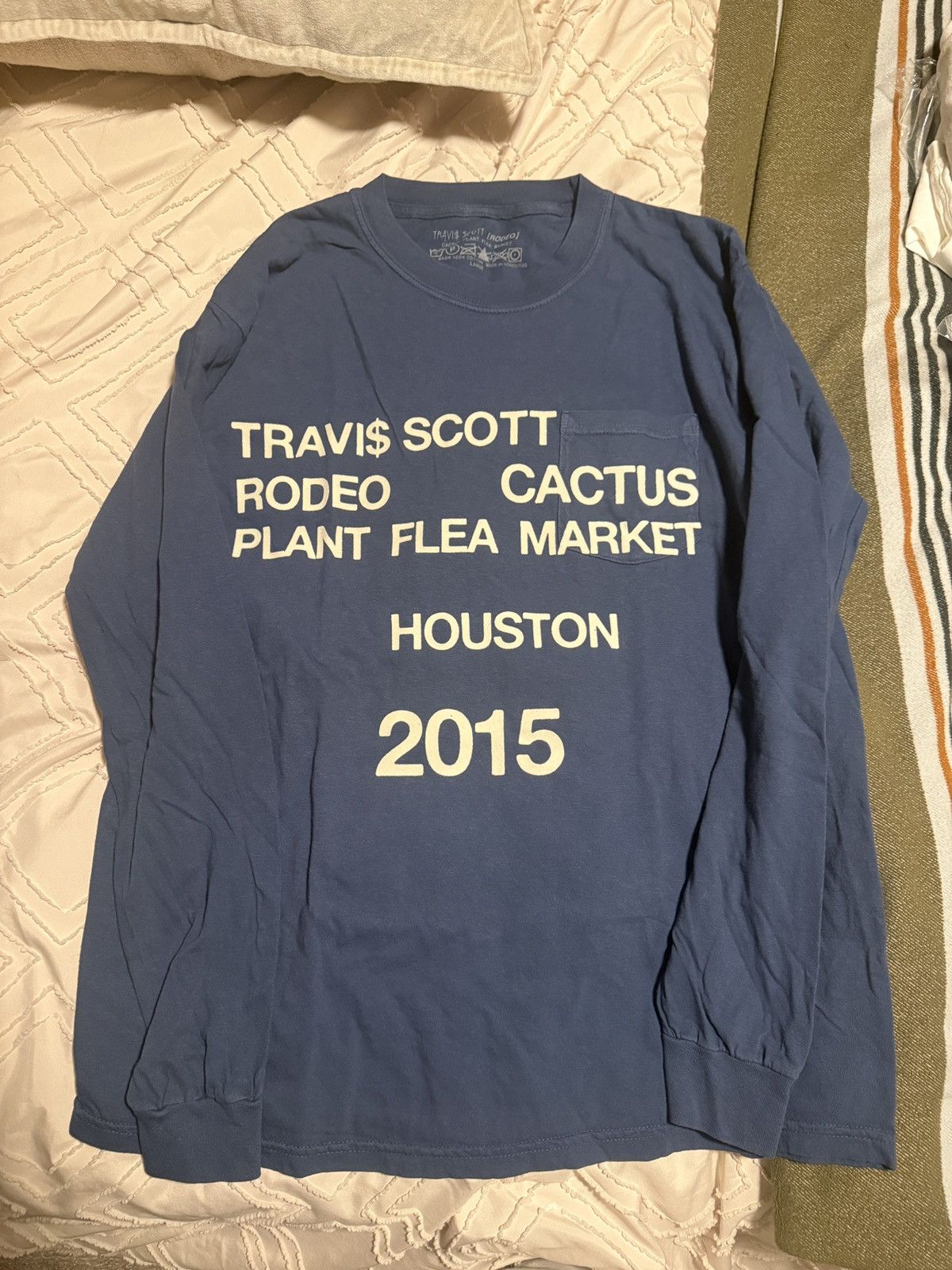 Cactus Plant Flea Market × Travis Scott Travis Scott Rodeo CPFM 2015 L/S Tee Size US L / EU 52-54 / 3 - 1 Thumbnail